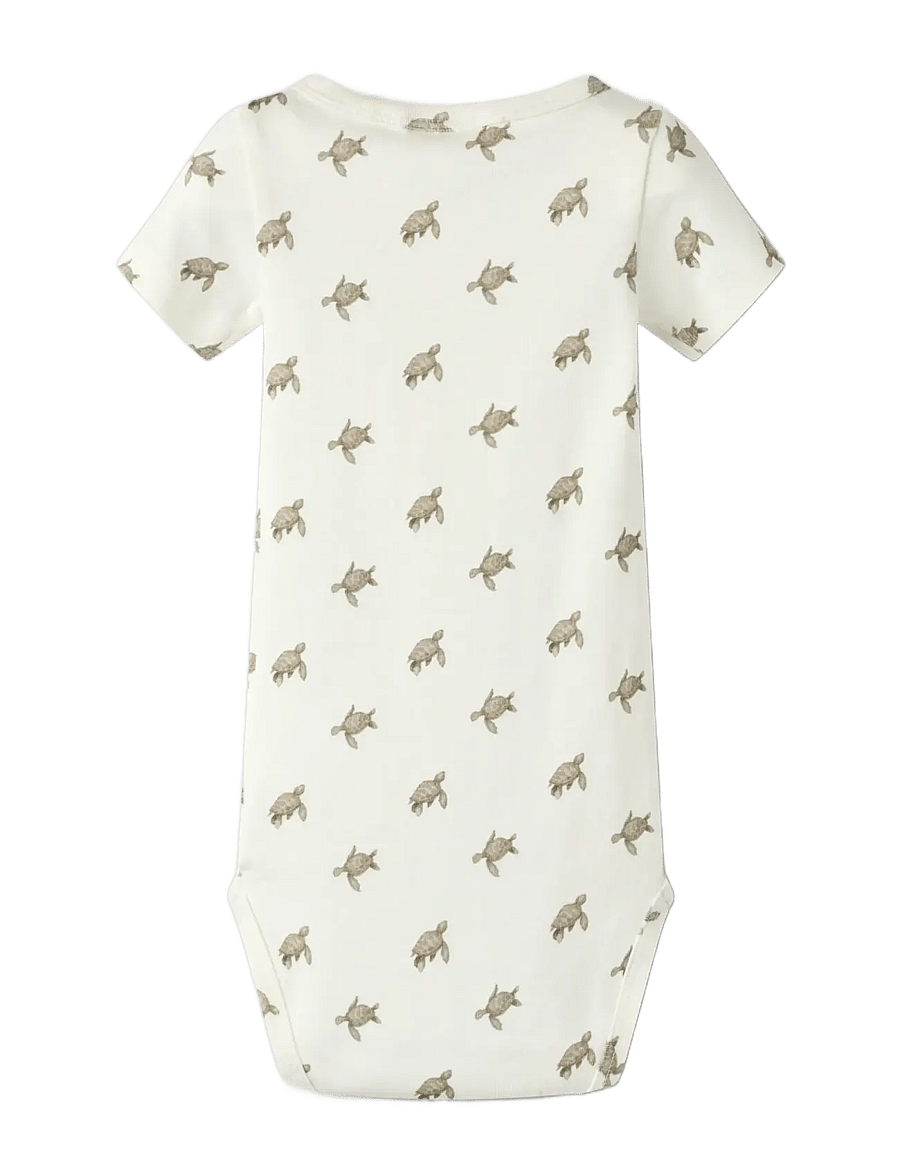 Lil'Atelier - NBMGAYO SAR SS SLIM BODY LIL - kurzärmelig - coconut milk - 1