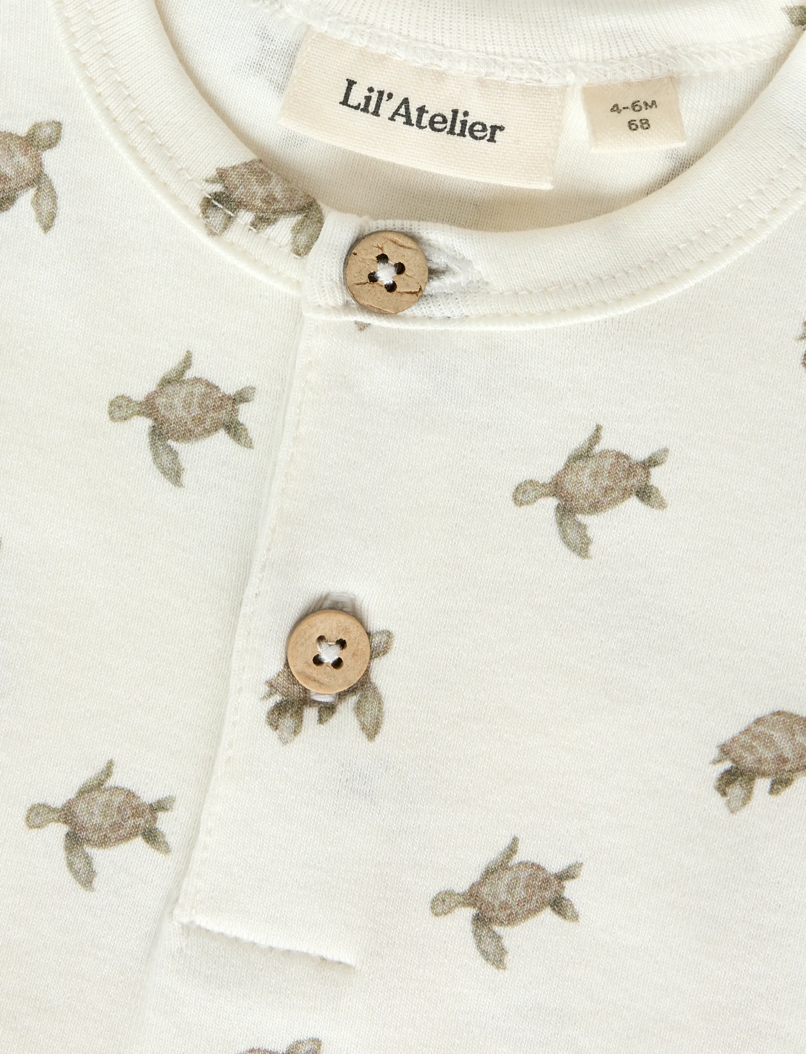 Lil'Atelier - NBMGAYO SAR SS SLIM BODY LIL - kurzärmelig - coconut milk - 2