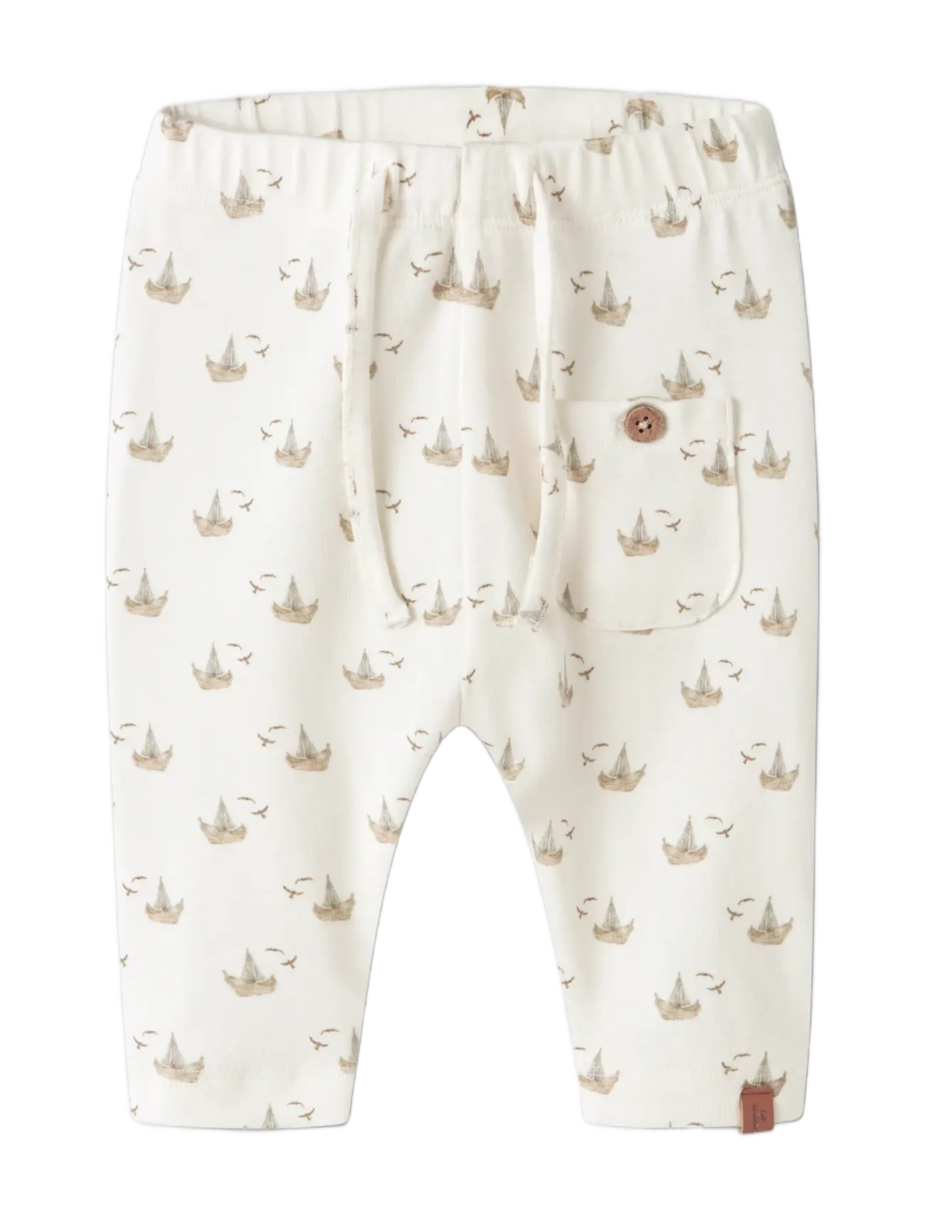 Lil'Atelier NBMGAYO SAK LOOSE PANT LIL - Hosen - COCONUT MILK / cream