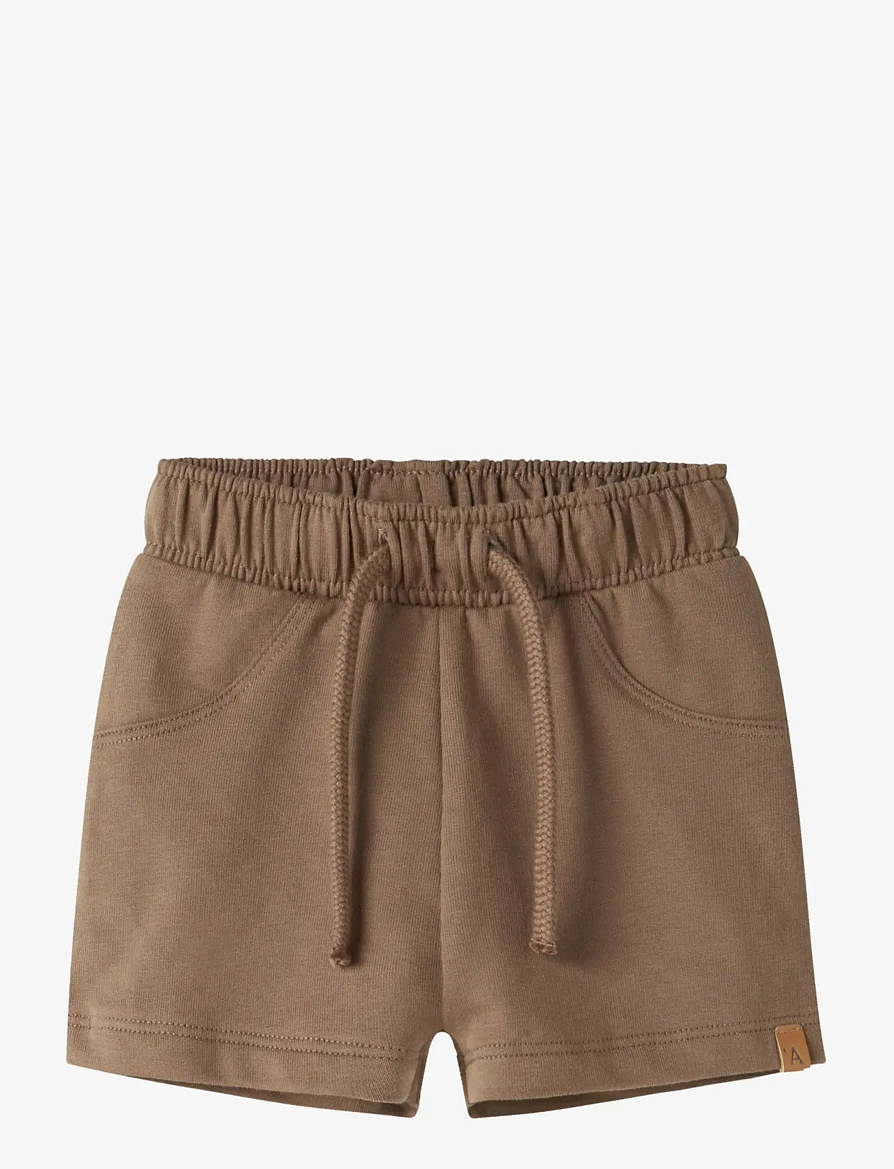 Lil'Atelier - NBNOMAS SWEAT SHORTS LIL - sweatshorts - coca mocha - 0