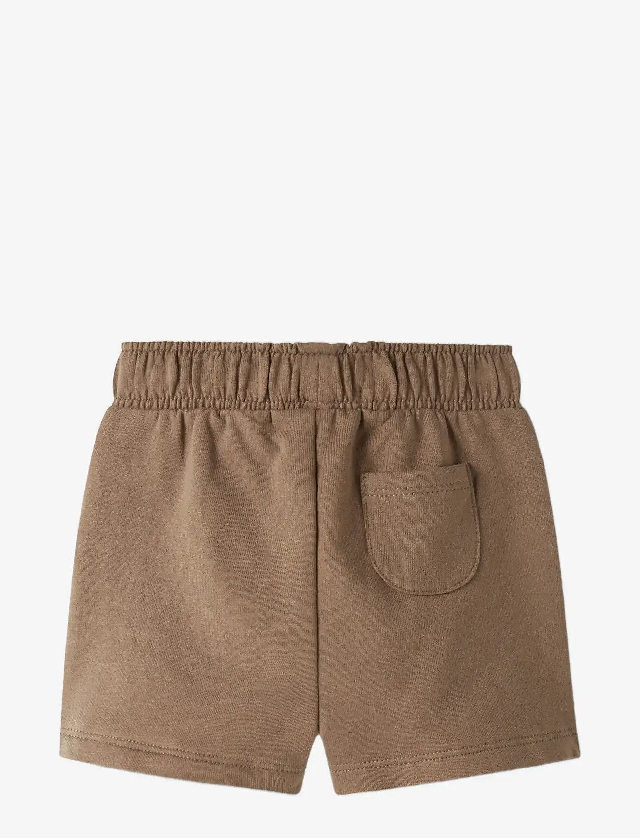 Lil'Atelier - NBNOMAS SWEAT SHORTS LIL - sweatshorts - coca mocha - 1