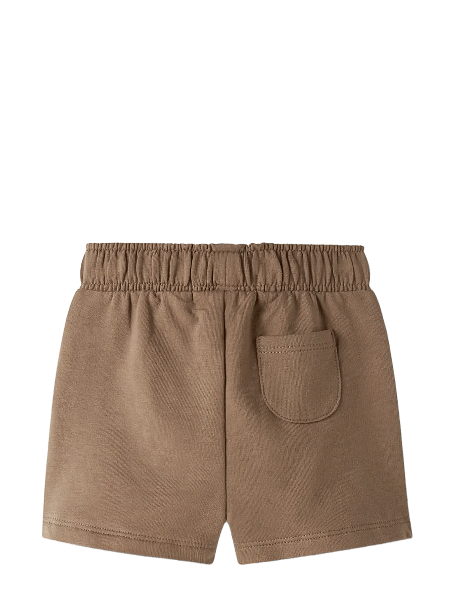 Lil'Atelier - NBNOMAS SWEAT SHORTS LIL - sweatshorts - coca mocha - 1