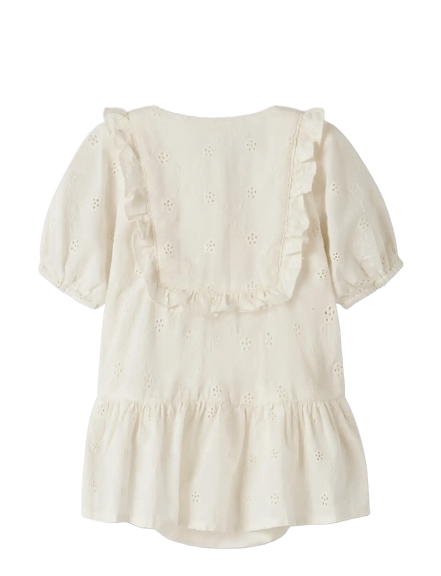 Lil'Atelier - NBFHOSA SS LOOSE BODY DRESS LIL - À manches courtes - coconut milk - 1