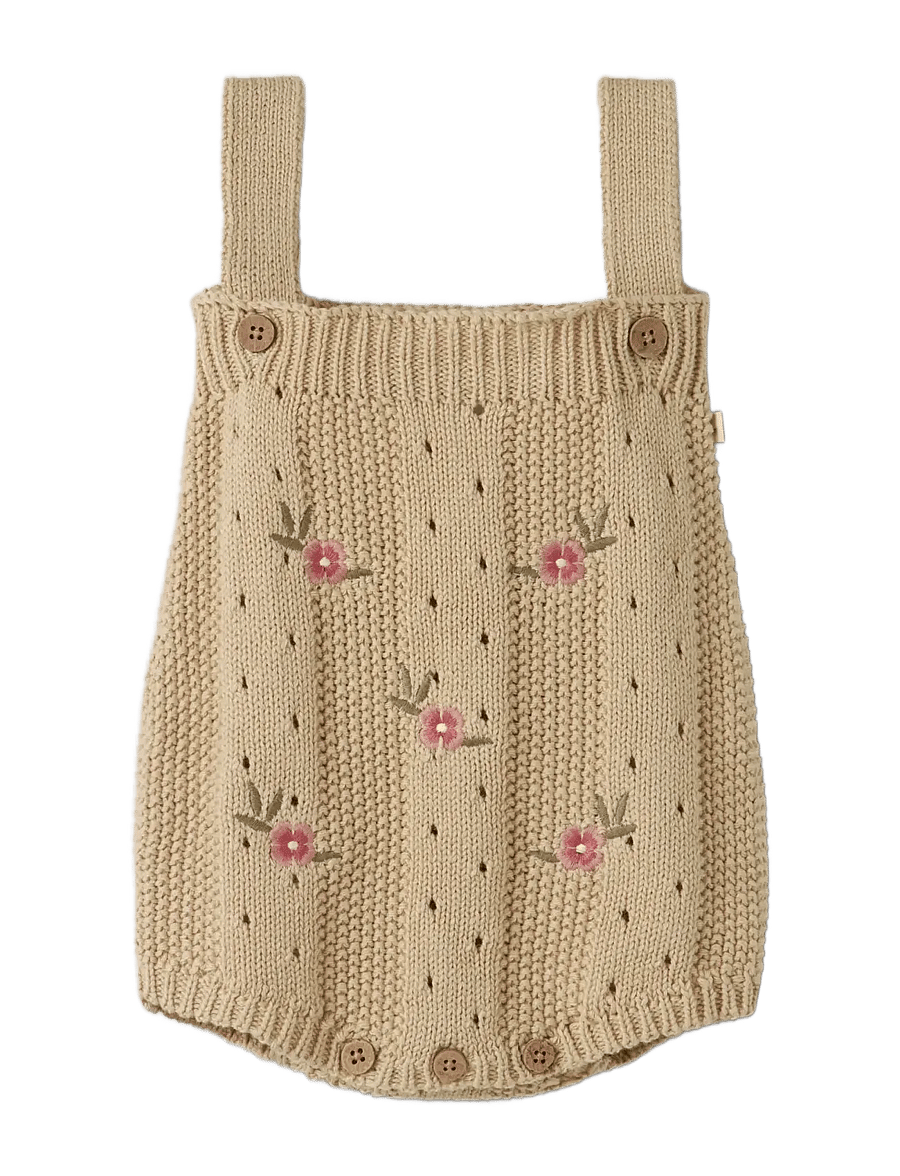 Lil'Atelier - NBFHALYN SL KNIT BODY SUIT LIL - buksedragter - mojave desert - 0