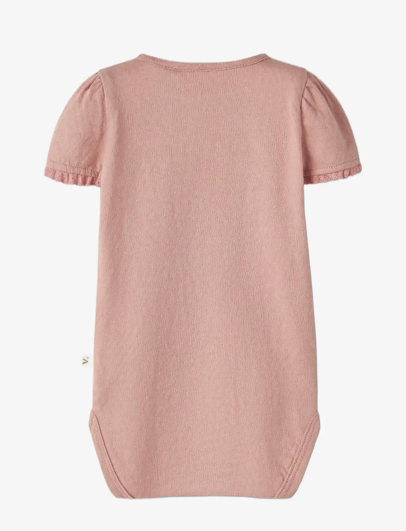 Lil'Atelier - NBFHALINA SS BODY LIL - kortærmede bodyer - rose tan - 1