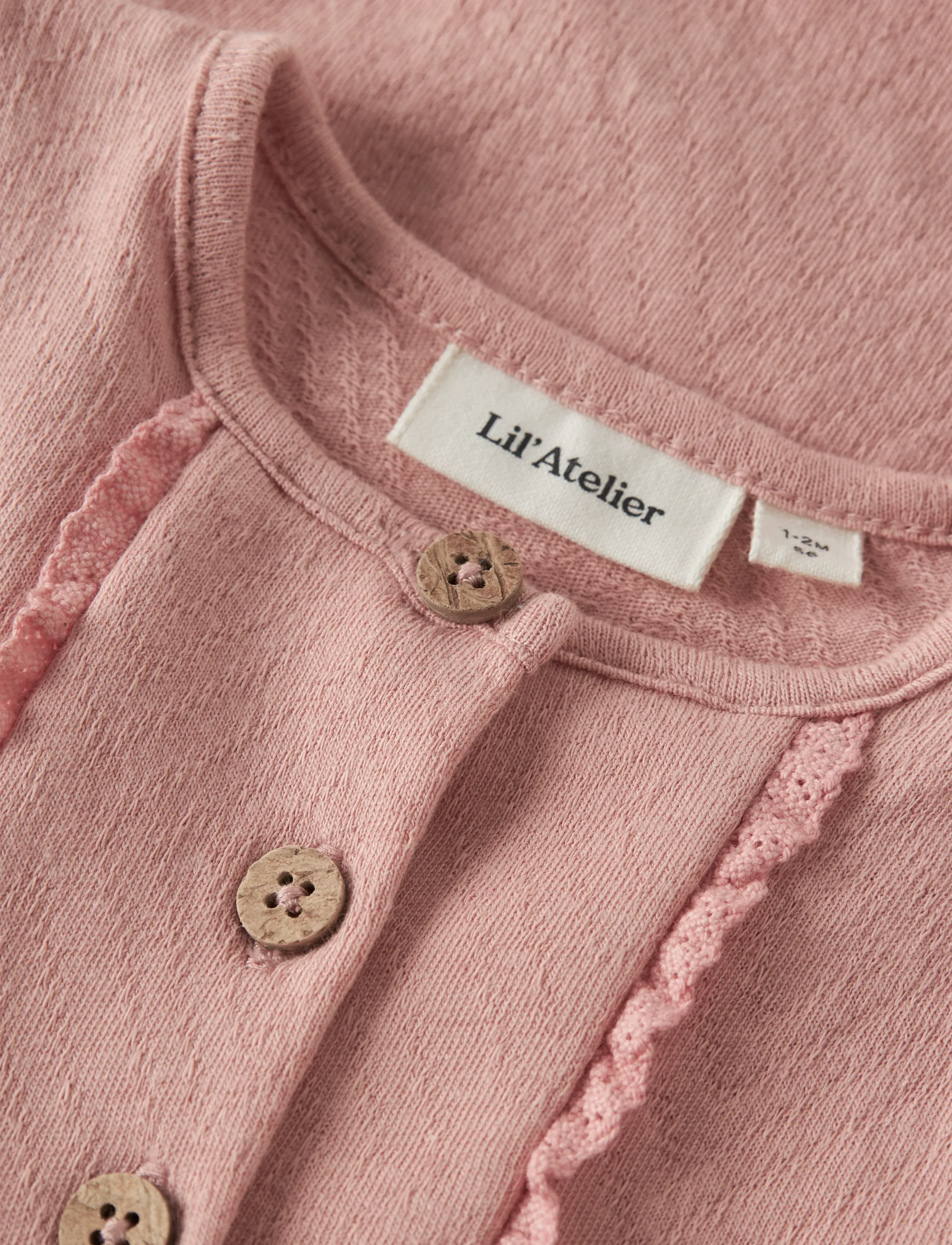 Lil'Atelier - NBFHALINA SS BODY LIL - lühikeste varrukatega bodid - rose tan - 2