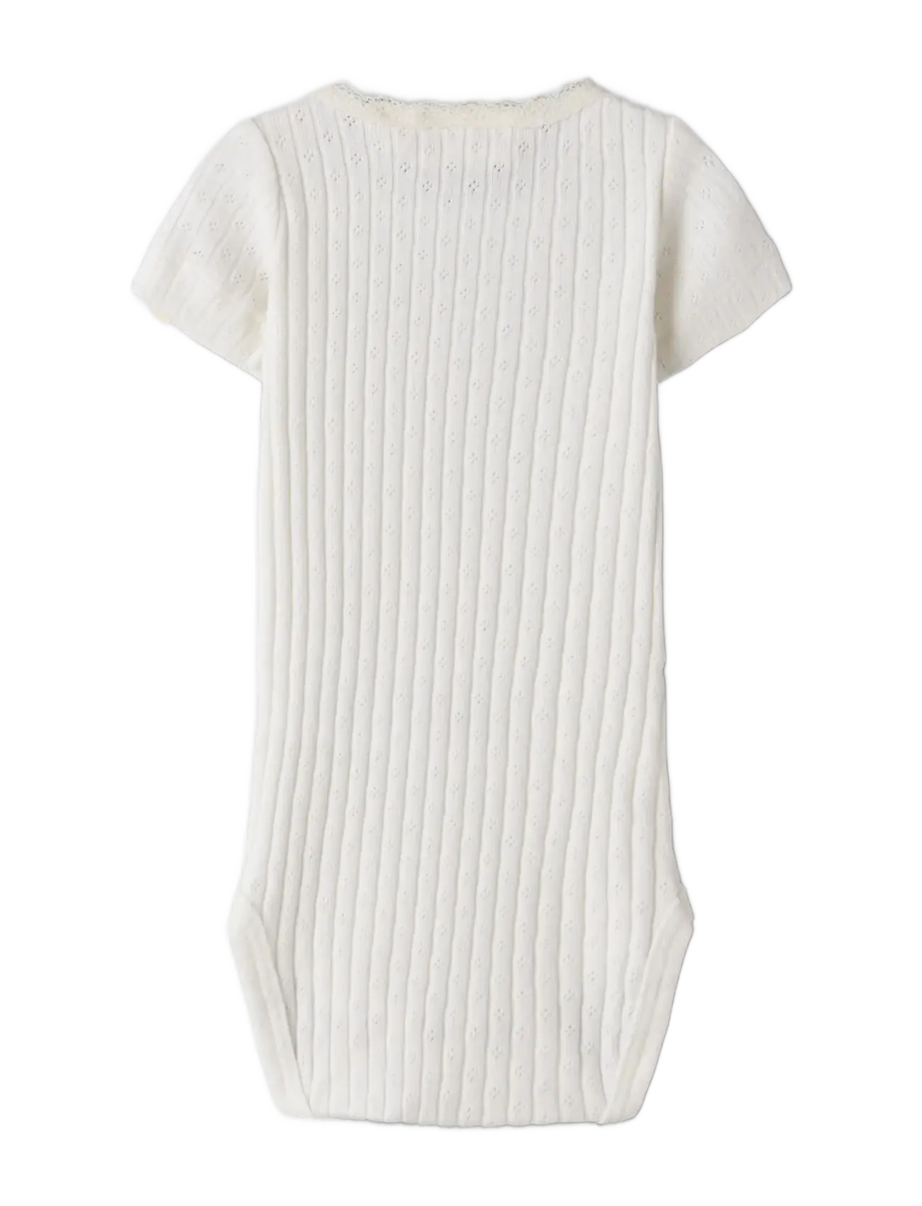 Lil'Atelier - NBFHALDIS SS SLIM BODY LIL - lühikeste varrukatega bodid - coconut milk - 1