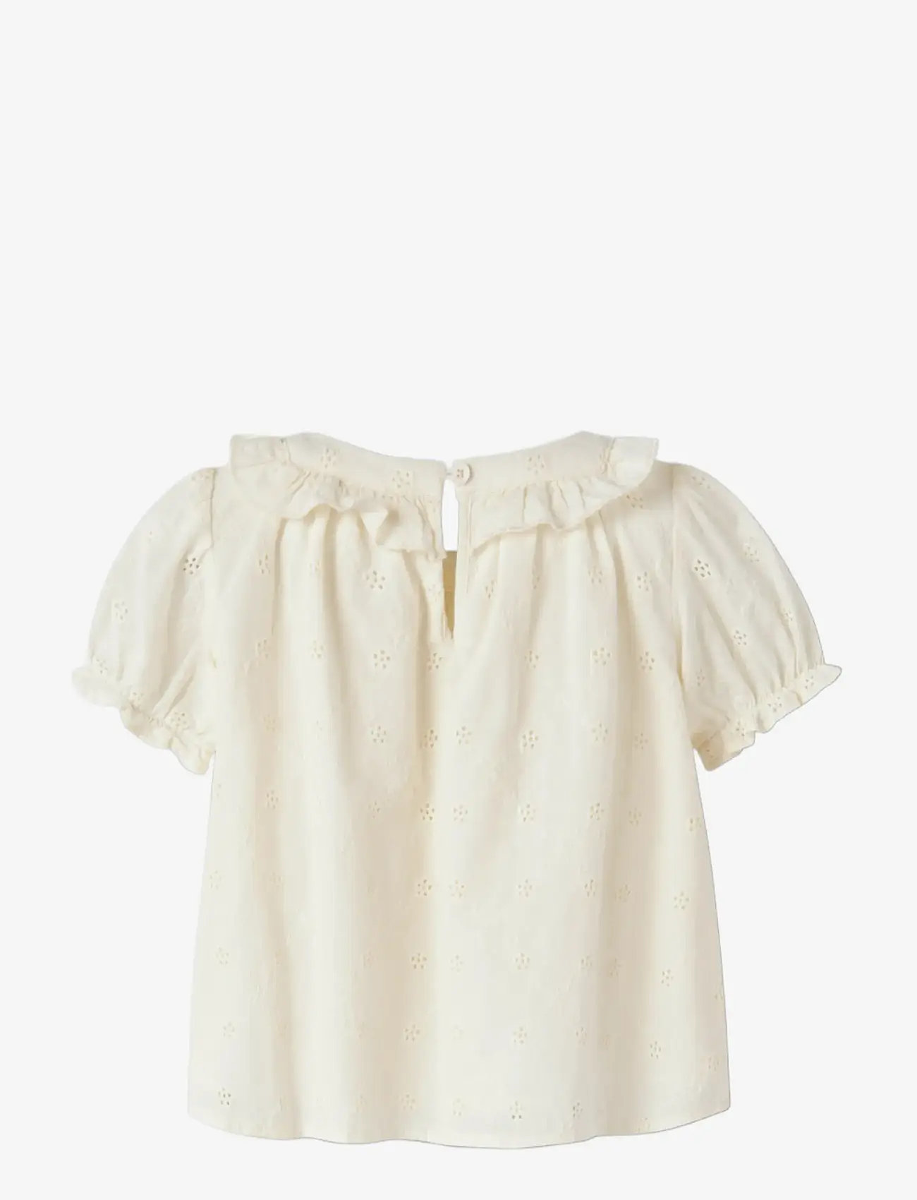 Lil'Atelier - NMFHOSA SS LOOSE SHIRT LIL - kortærmede skjorter - coconut milk - 1