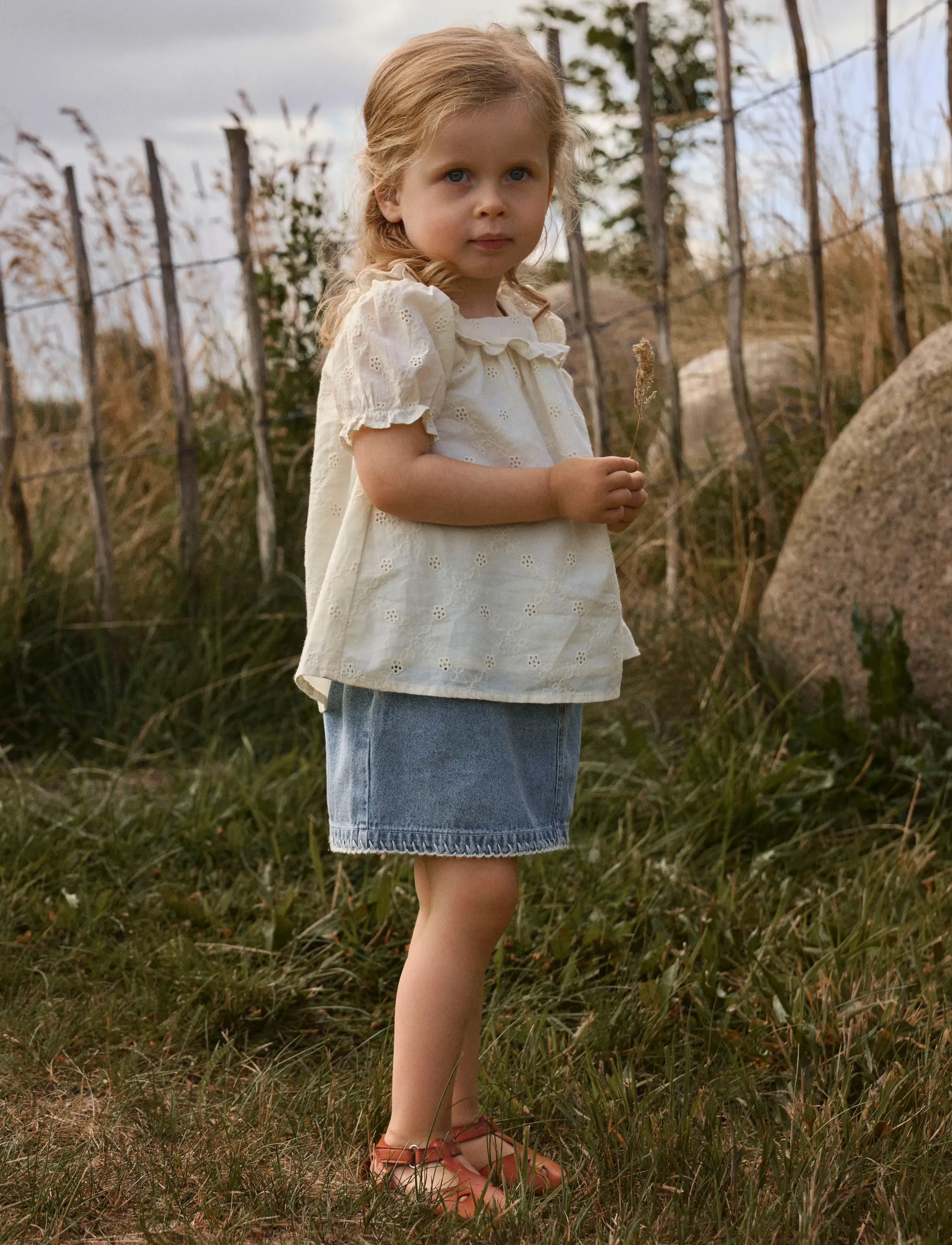 Lil'Atelier - NMFHOSA SS LOOSE SHIRT LIL - marškiniai trumpomis rankovėmis - coconut milk - 2