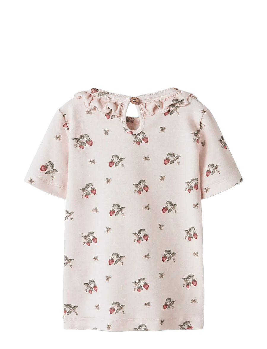 Lil'Atelier - NMFGAYO SER SS SLIM TOP LIL - kortärmade t-shirts - morganite - 1