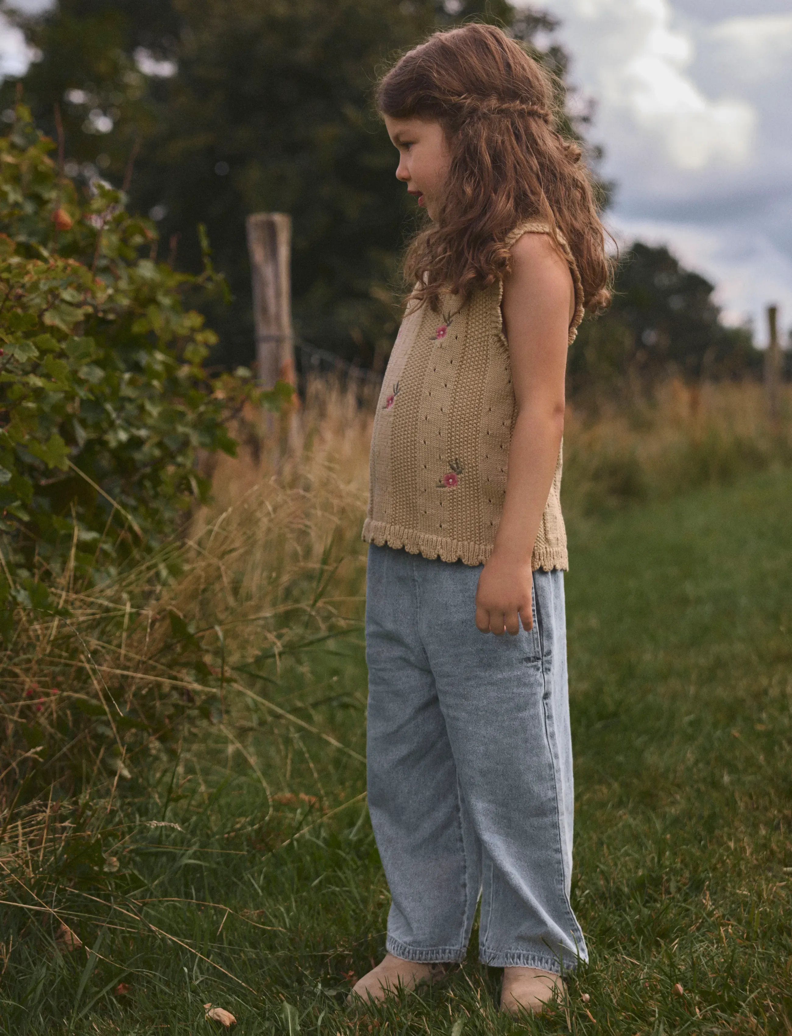 Lil'Atelier - NMFHALYN STRAP KNIT TOP LIL - liivit - mojave desert - 2