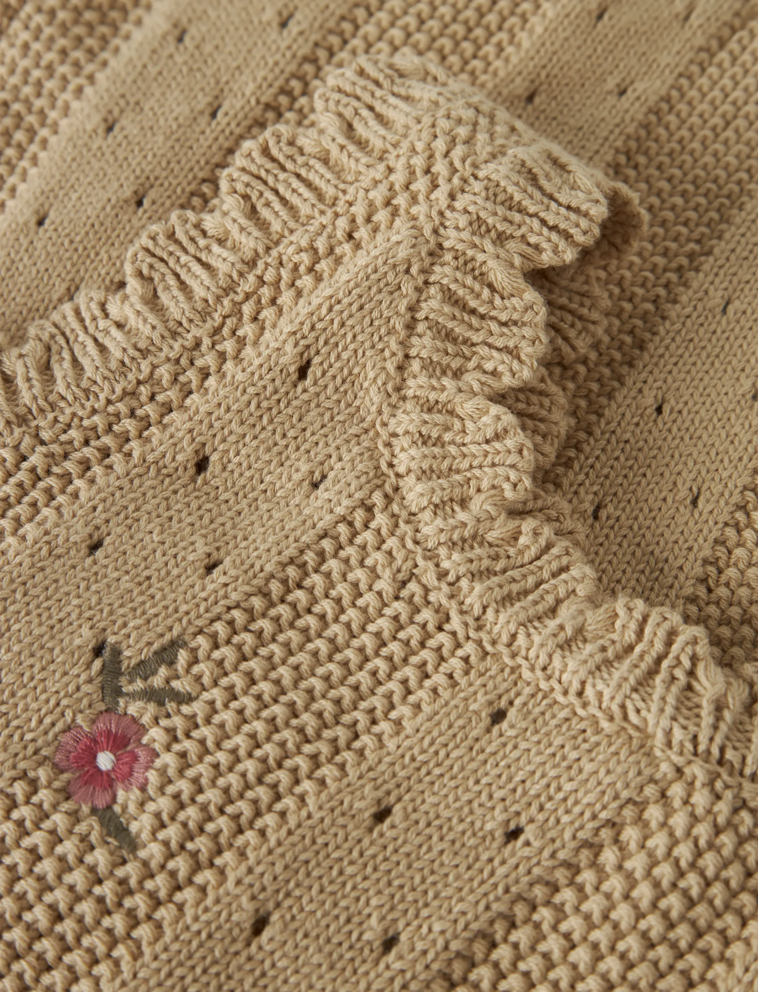 Lil'Atelier - NMFHALYN STRAP KNIT TOP LIL - liivit - mojave desert - 4
