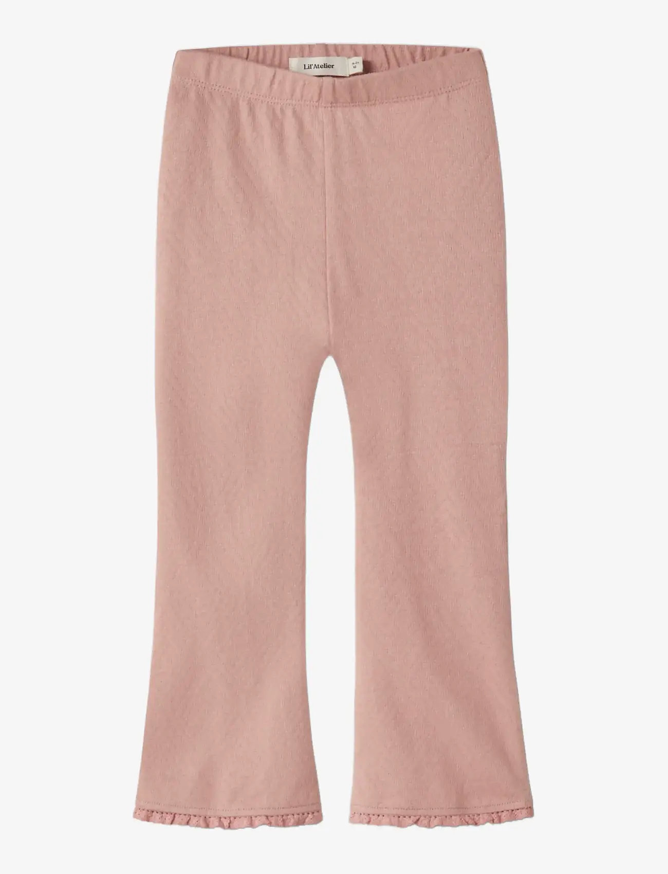 Lil'Atelier - NMFHALINA BOOTCUT PANT LIL - beebipüksid - rose tan - 0