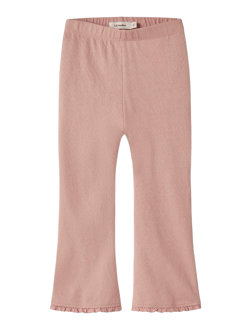Lil'Atelier - NMFHALINA BOOTCUT PANT LIL - babyhosen - rose tan - 0