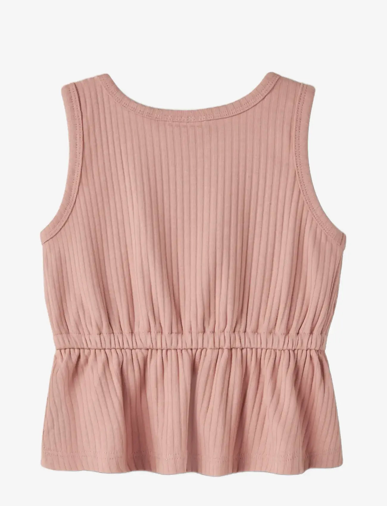 Lil'Atelier - NMFSASELINE SL LOOSE TOP LIL - Ærmeløs undertrøje - rose tan - 1