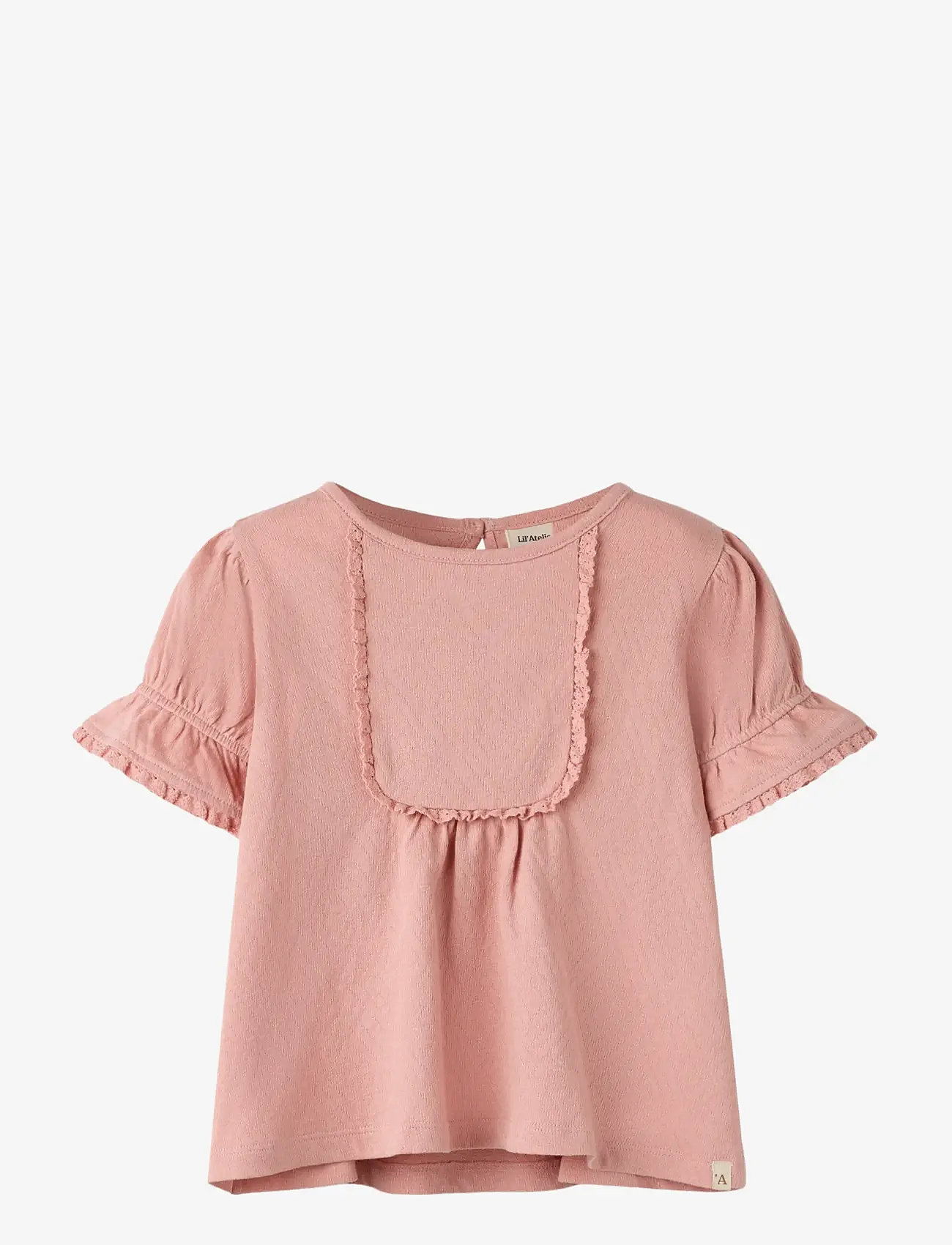 Lil'Atelier - NMFHALINA SS TOP LIL - short-sleeved t-shirts - rose tan - 0