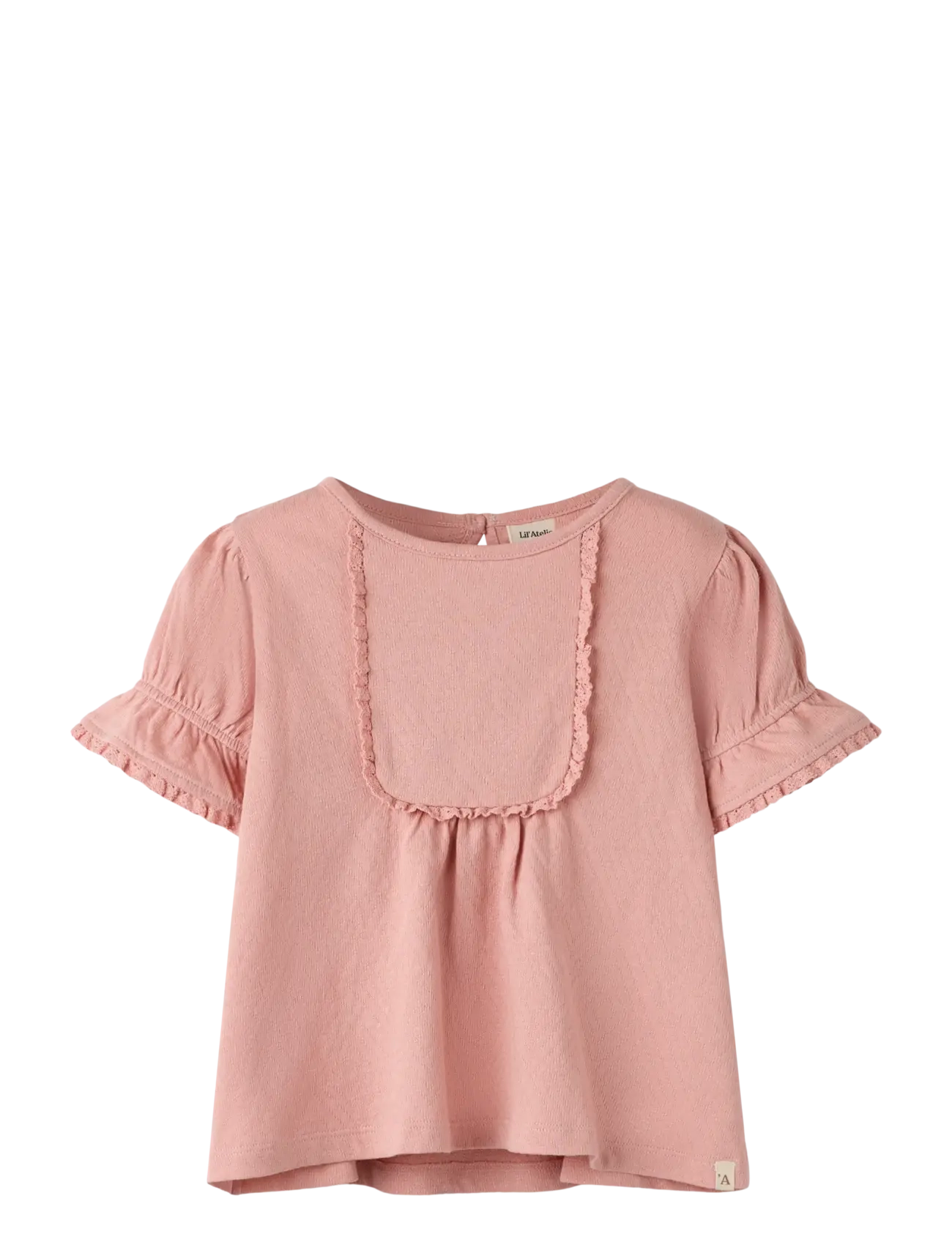 Lil'Atelier NMFHALINA SS TOP LIL - Overdele - ROSE TAN / pink/rose