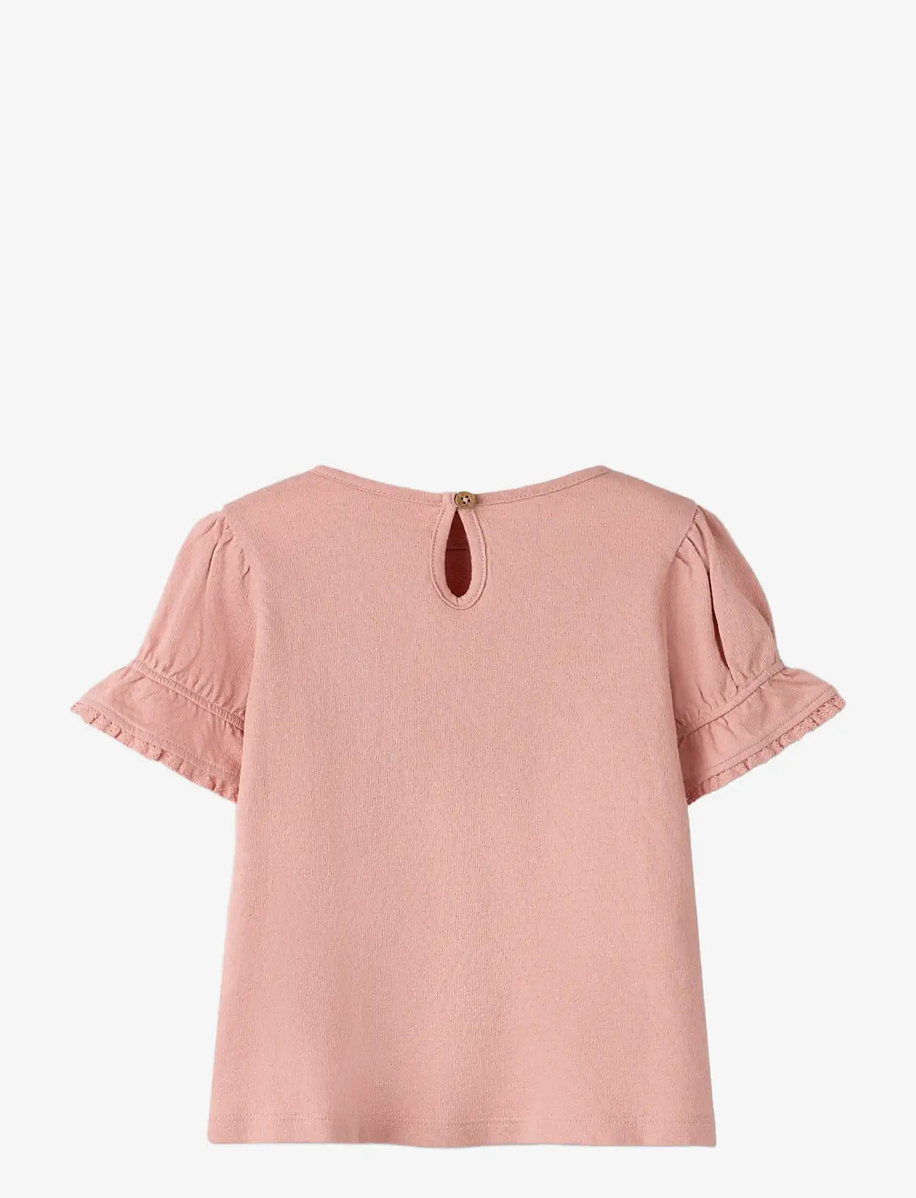 Lil'Atelier - NMFHALINA SS TOP LIL - short-sleeved t-shirts - rose tan - 1