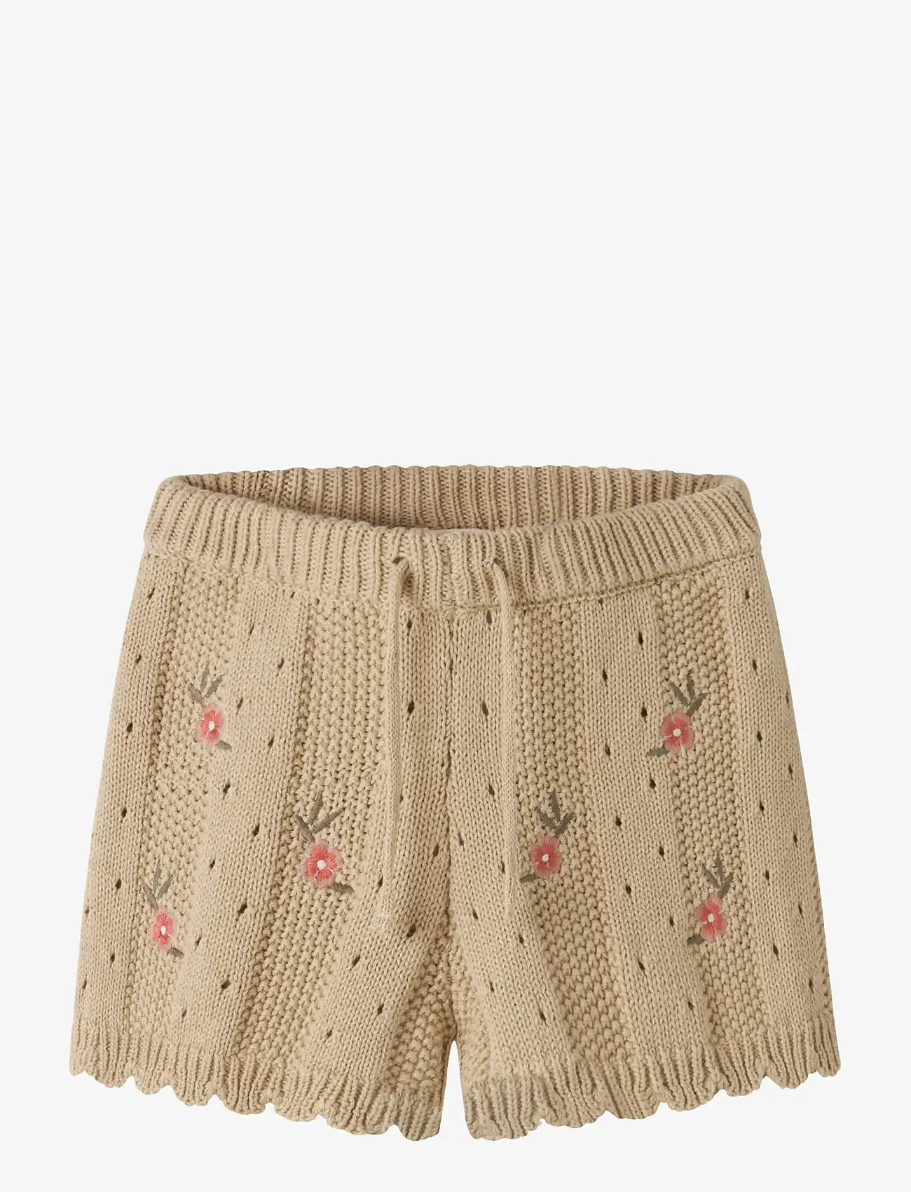 Lil'Atelier - NMFHALYN WIDE KNIT SHORTS LIL - casual shorts - mojave desert - 0