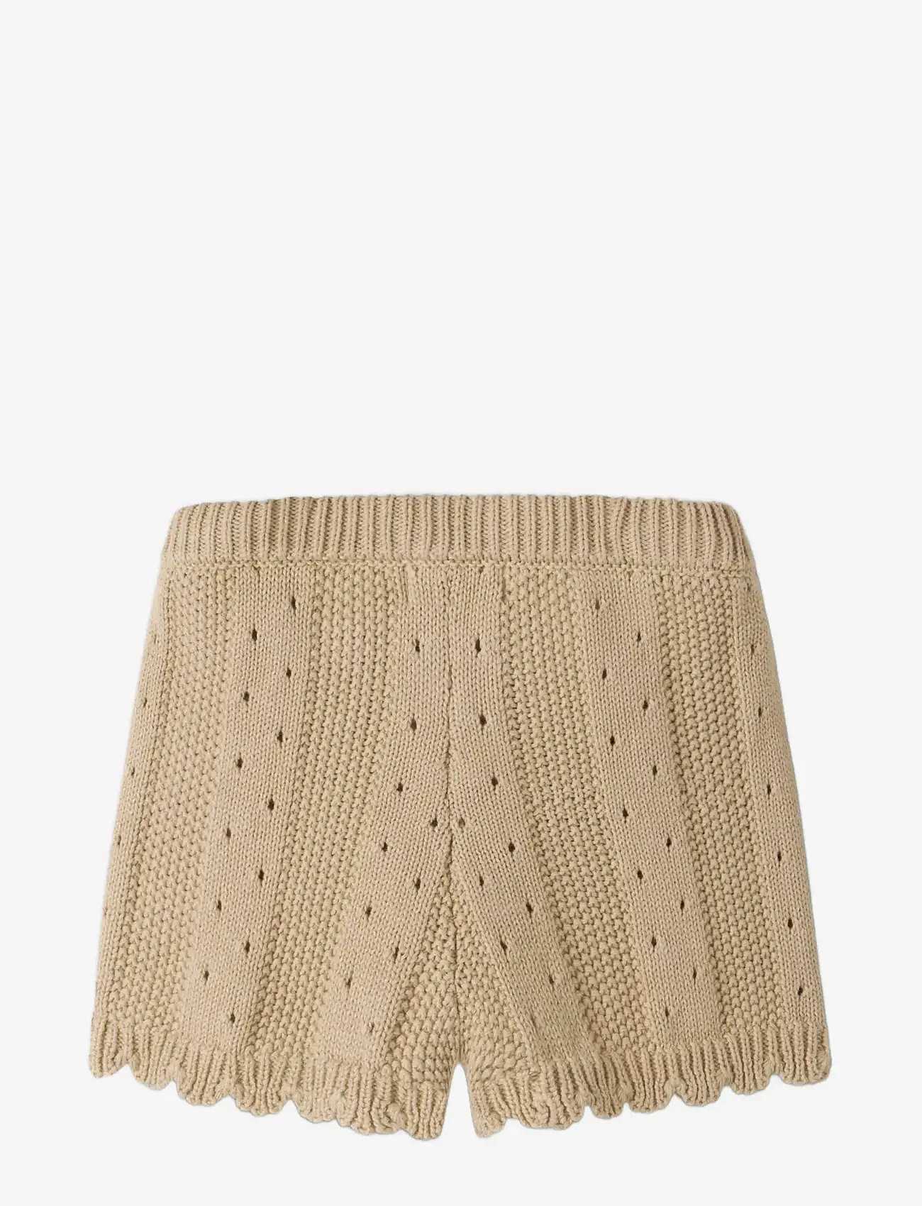 Lil'Atelier - NMFHALYN WIDE KNIT SHORTS LIL - casual shorts - mojave desert - 1