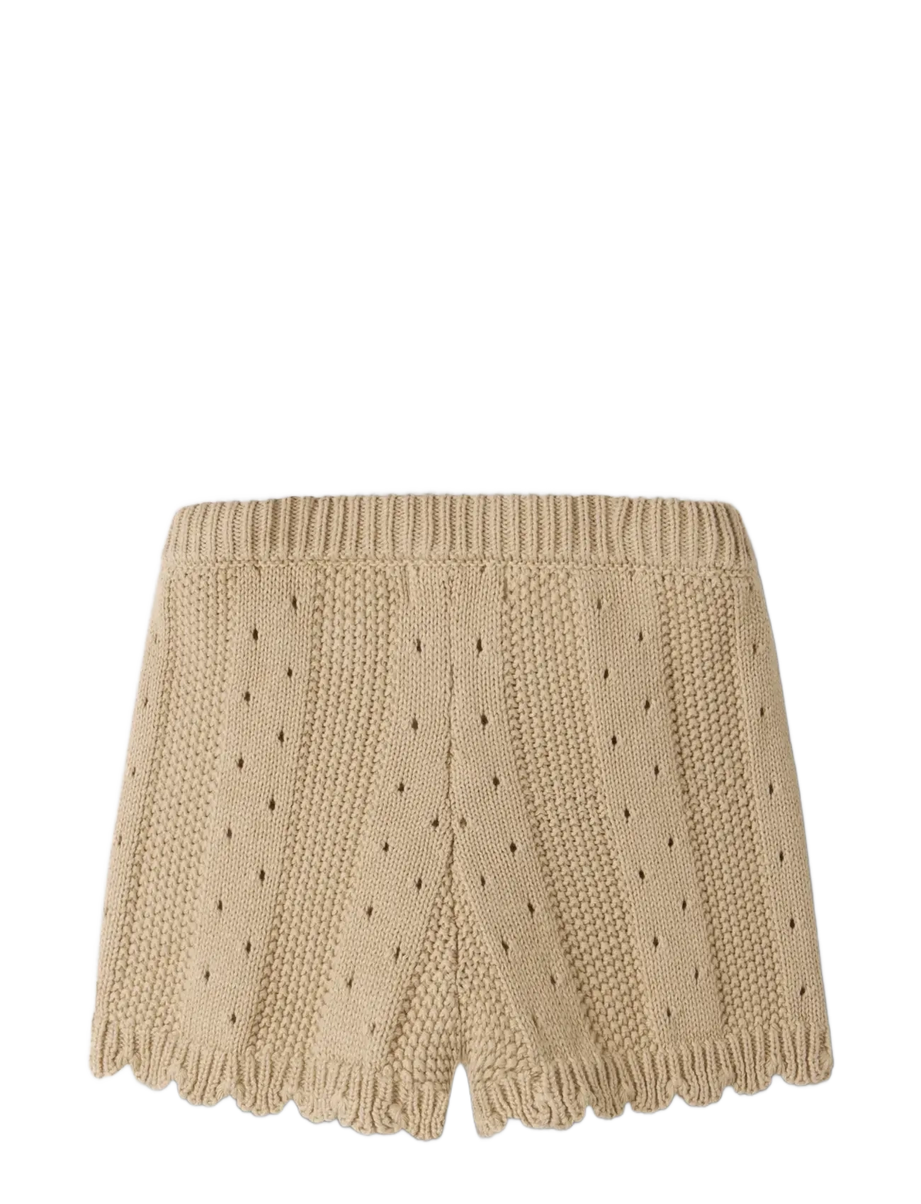 Lil'Atelier - NMFHALYN WIDE KNIT SHORTS LIL - casual shorts - mojave desert - 1