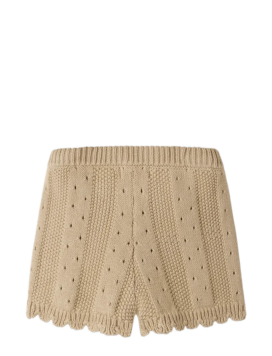 Lil'Atelier - NMFHALYN WIDE KNIT SHORTS LIL - casual shorts - mojave desert - 1