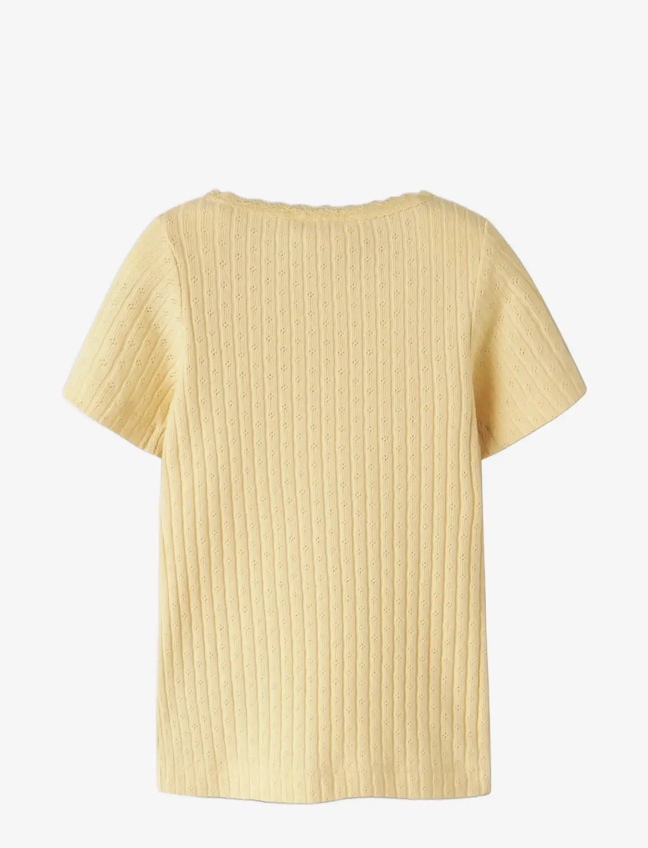 Lil'Atelier - NMFHALDIS SS SLIM TOP LIL - kortærmede t-shirts - sunlight - 1
