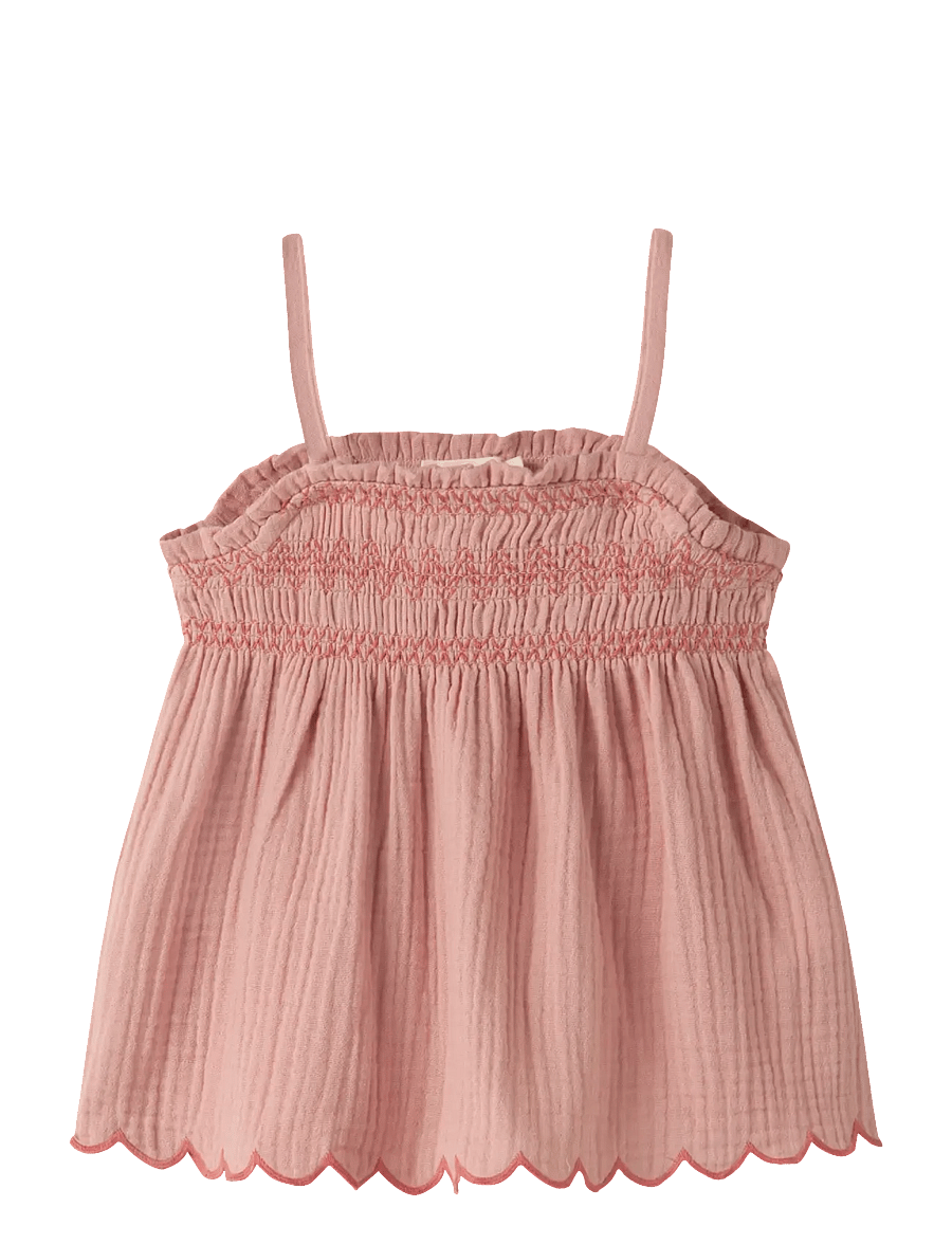 Lil'Atelier - NMFHIBA STRAP TOP LIL - singletter - rose tan - 0