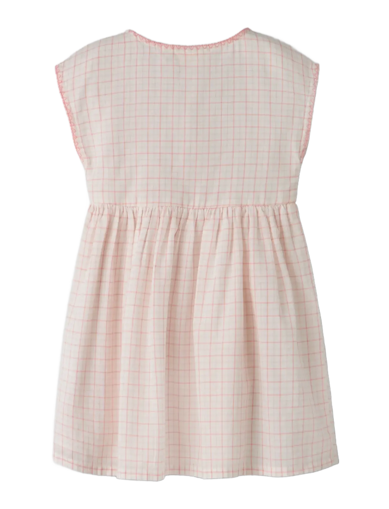 Lil'Atelier - NMFHEDDA SL DRESS LIL - varrukateta beebi kleidid - coconut milk - 1