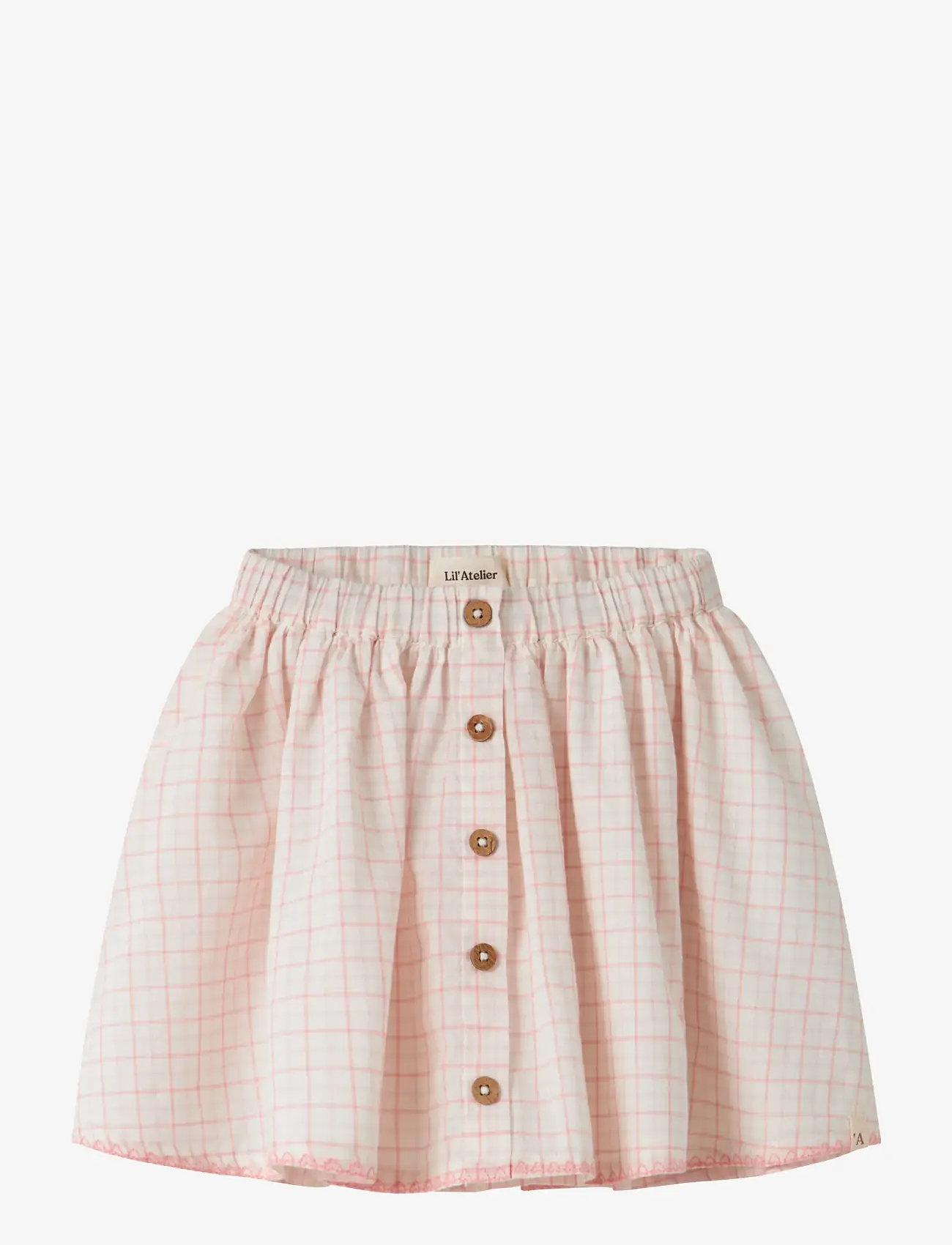 Lil'Atelier - NMFHEDDA SKIRT LIL - kurze röcke - coconut milk - 0