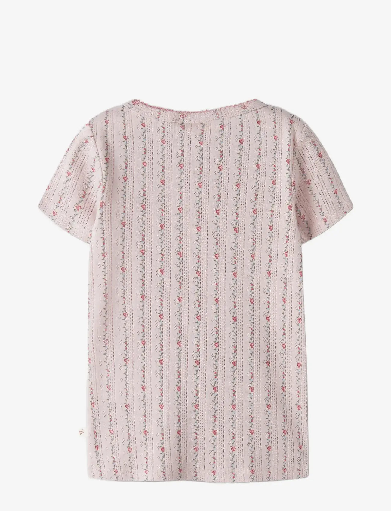 Lil'Atelier - NMFRACHELLO DAP SS SLIM TOP LIL - lühikeste varrukatega t-särgid - morganite - 1