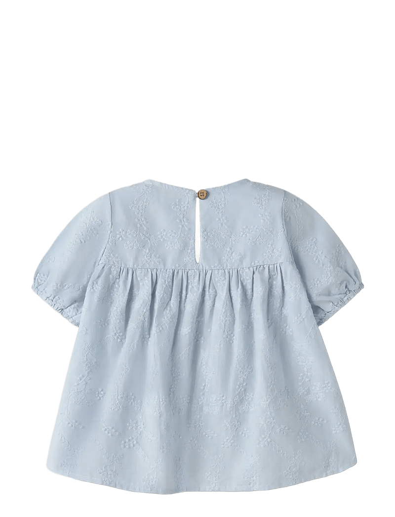 Lil'Atelier - NMFJIVA SS LOOSE SHIRT LIL - kortærmede skjorter - plein air - 1