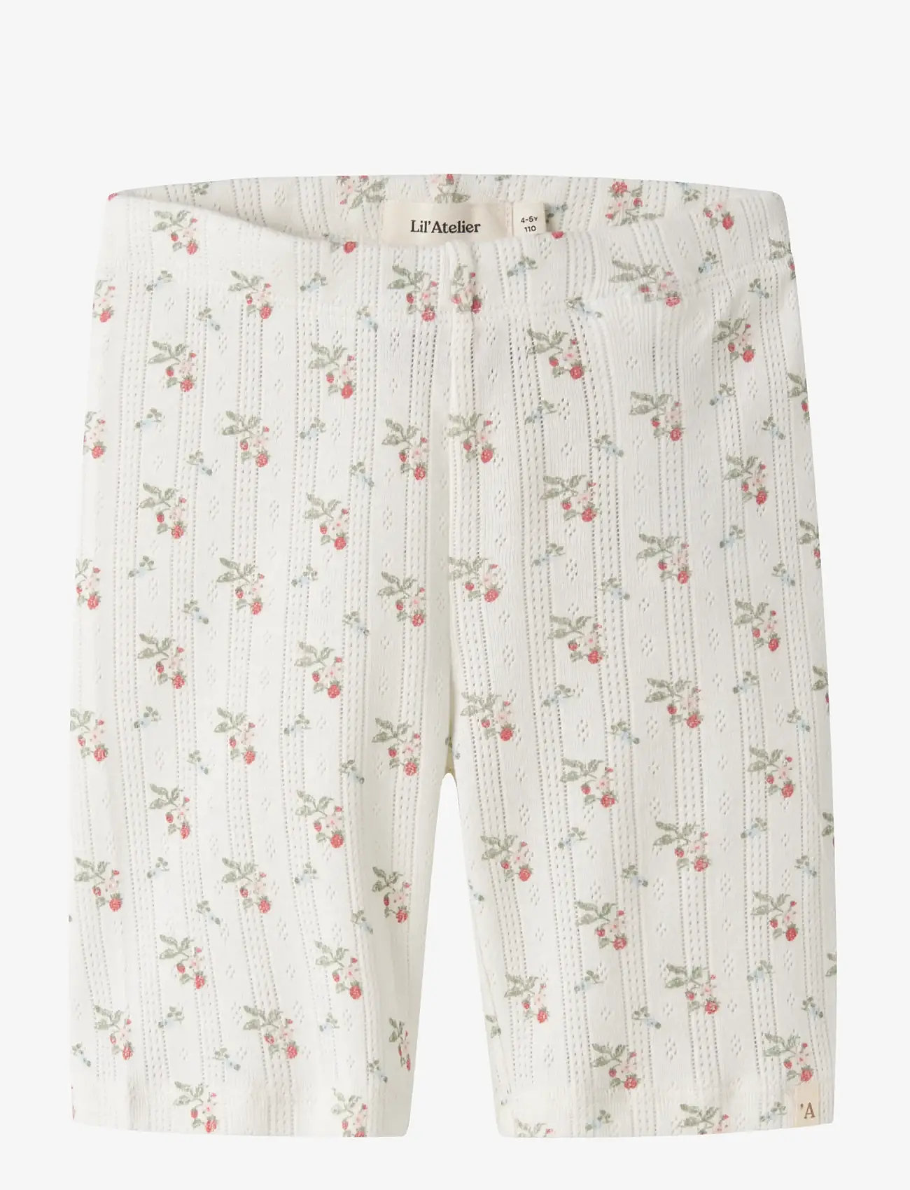 Lil'Atelier - NMFRACHELLO DUNA SLIM BIKER SHORTS LIL - cykelshorts - coconut milk - 0