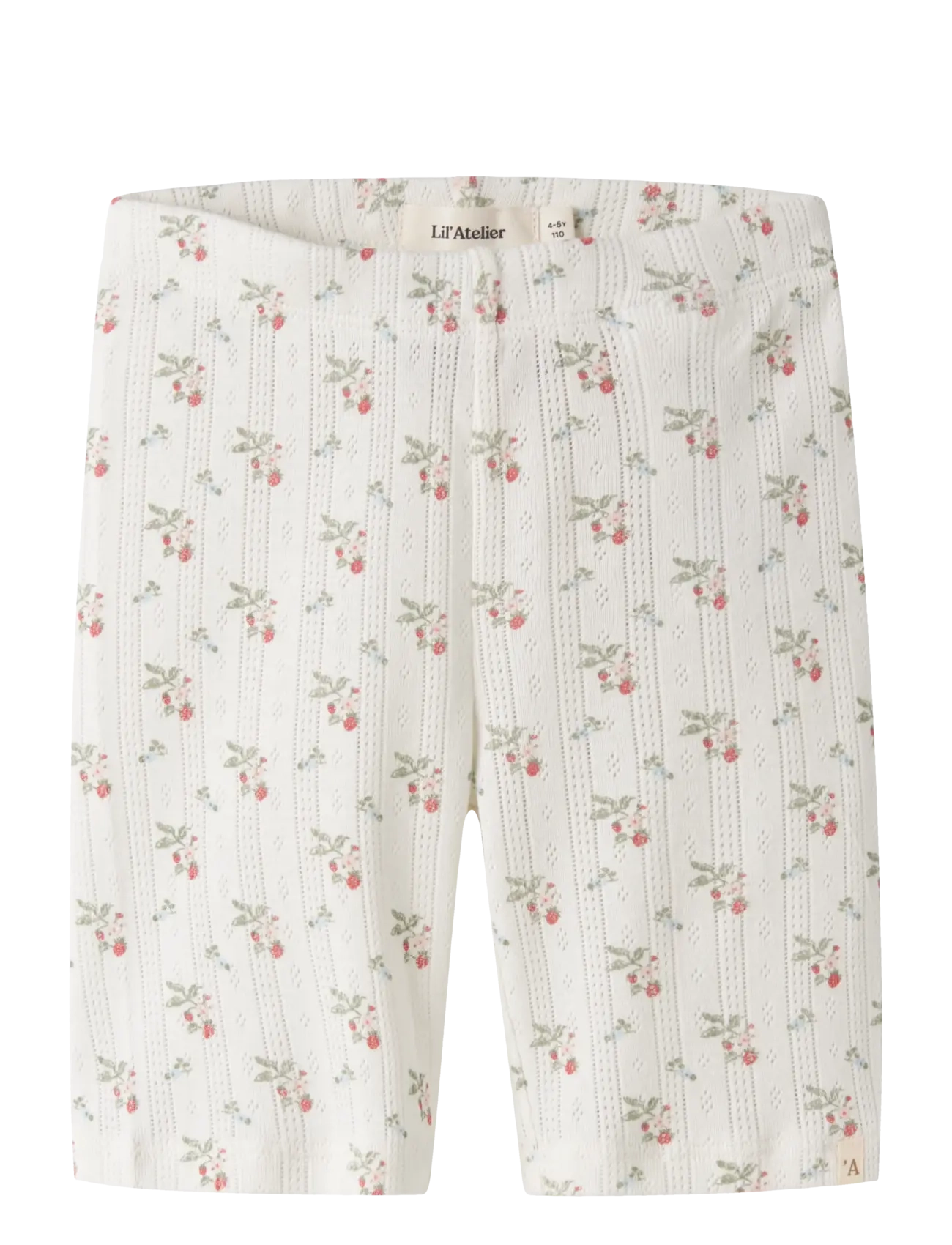 Lil'Atelier NMFRACHELLO DUNA SLIM BIKER SHORTS LIL - Cykelshorts - COCONUT MILK / cream