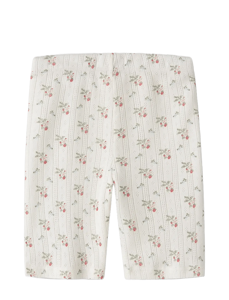 Lil'Atelier - NMFRACHELLO DUNA SLIM BIKER SHORTS LIL - cykelshorts - coconut milk - 1