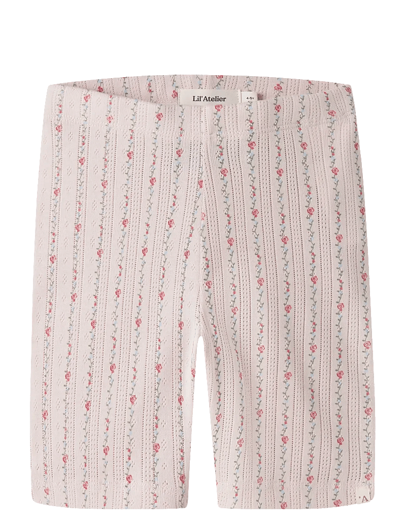 Lil'Atelier - NMFRACHELLO DUNA SLIM BIKER SHORTS LIL - cykelshorts - morganite - 0