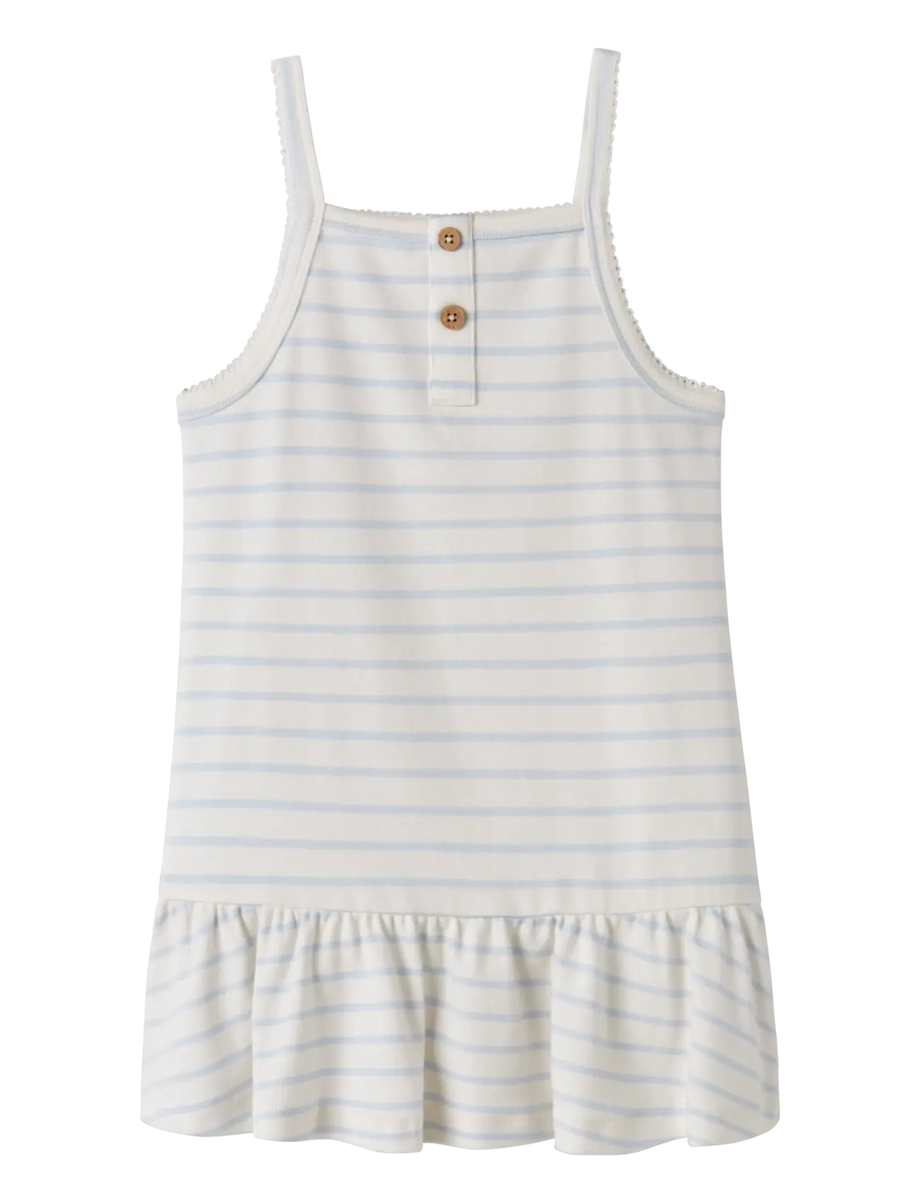 LIL'ATELIER Nmfgeo Bea Sl Kleid Lil Weiß - 98 - Kinder