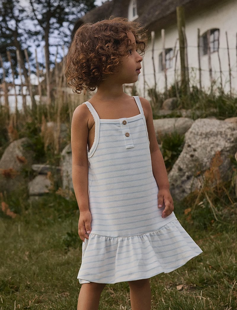 Lil'Atelier - NMFGEO BEA SL DRESS LIL - Ærmeløse hverdagskjoler - coconut milk - 2