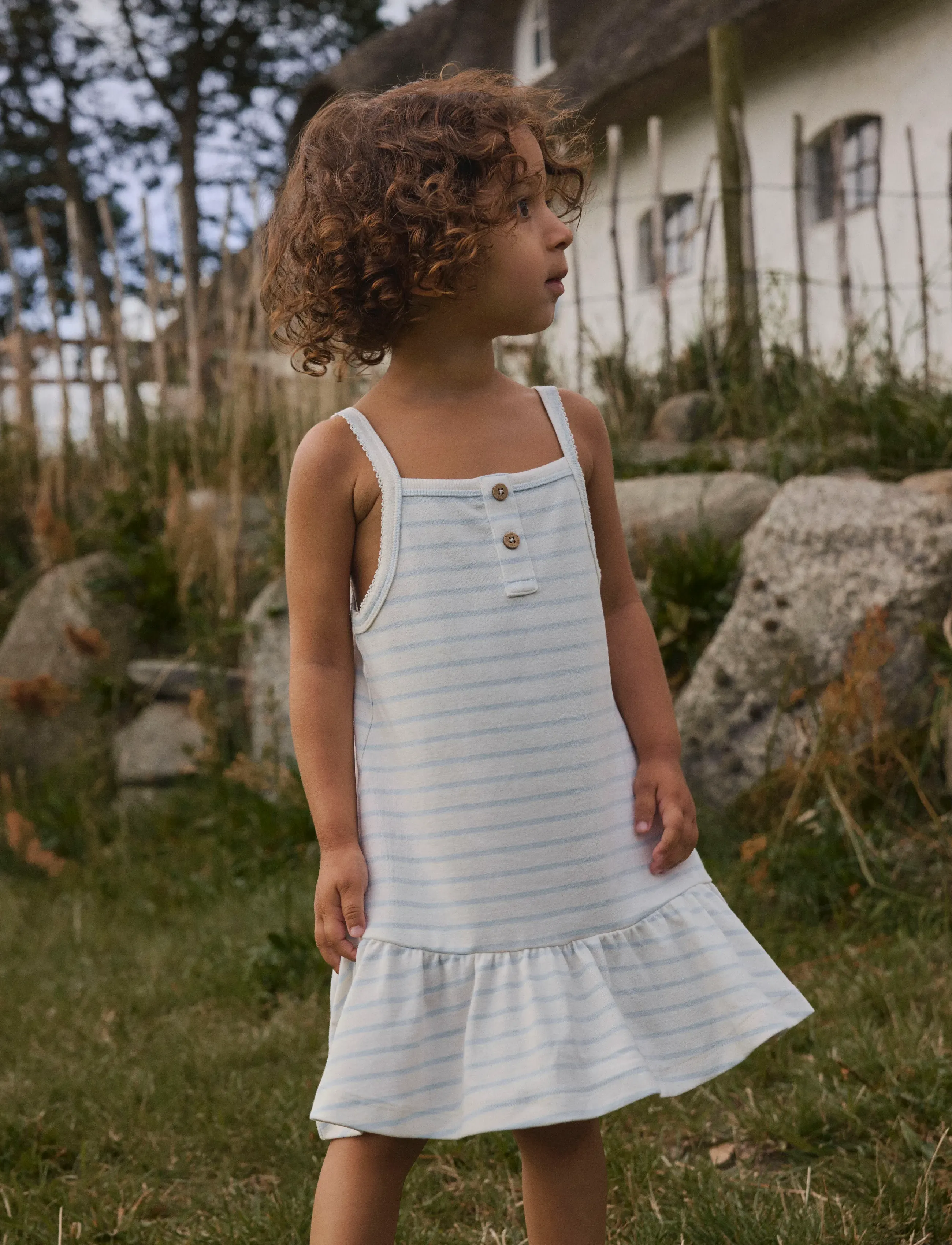 Lil'Atelier - NMFGEO BEA SL DRESS LIL - sleeveless casual dresses - coconut milk - 2