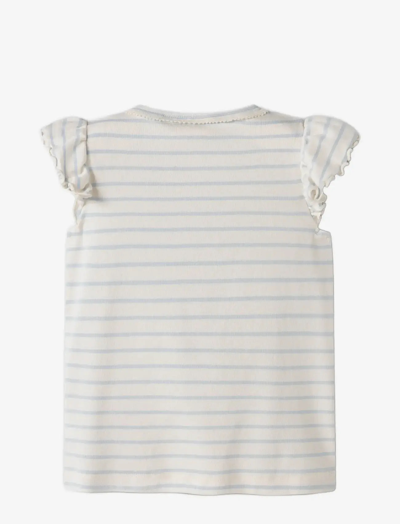 Lil'Atelier - NMFGEO BIA CAPSL TOP LIL - short-sleeved t-shirts - coconut milk - 1
