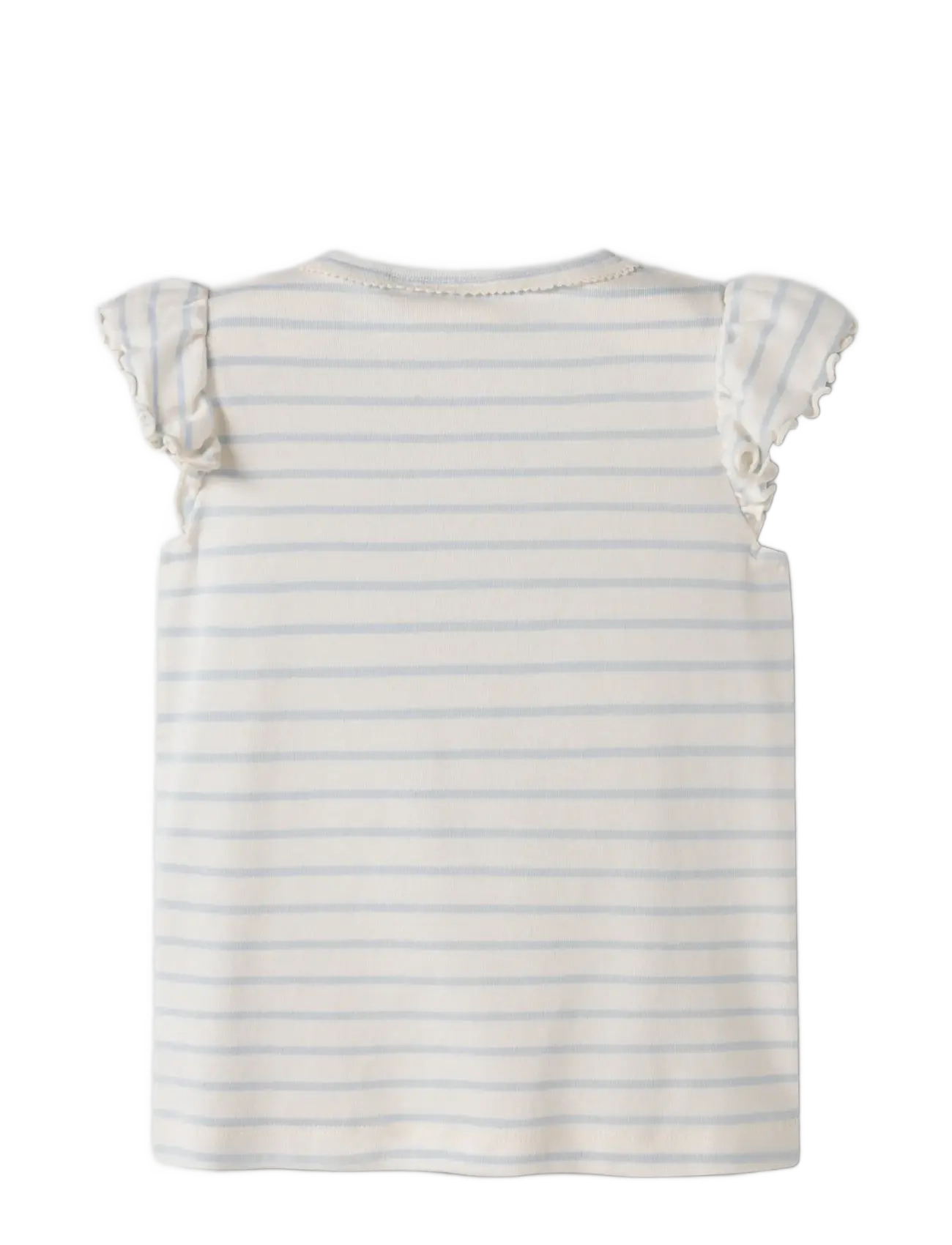 Lil'Atelier - NMFGEO BIA CAPSL TOP LIL - kortærmede t-shirts - coconut milk - 1
