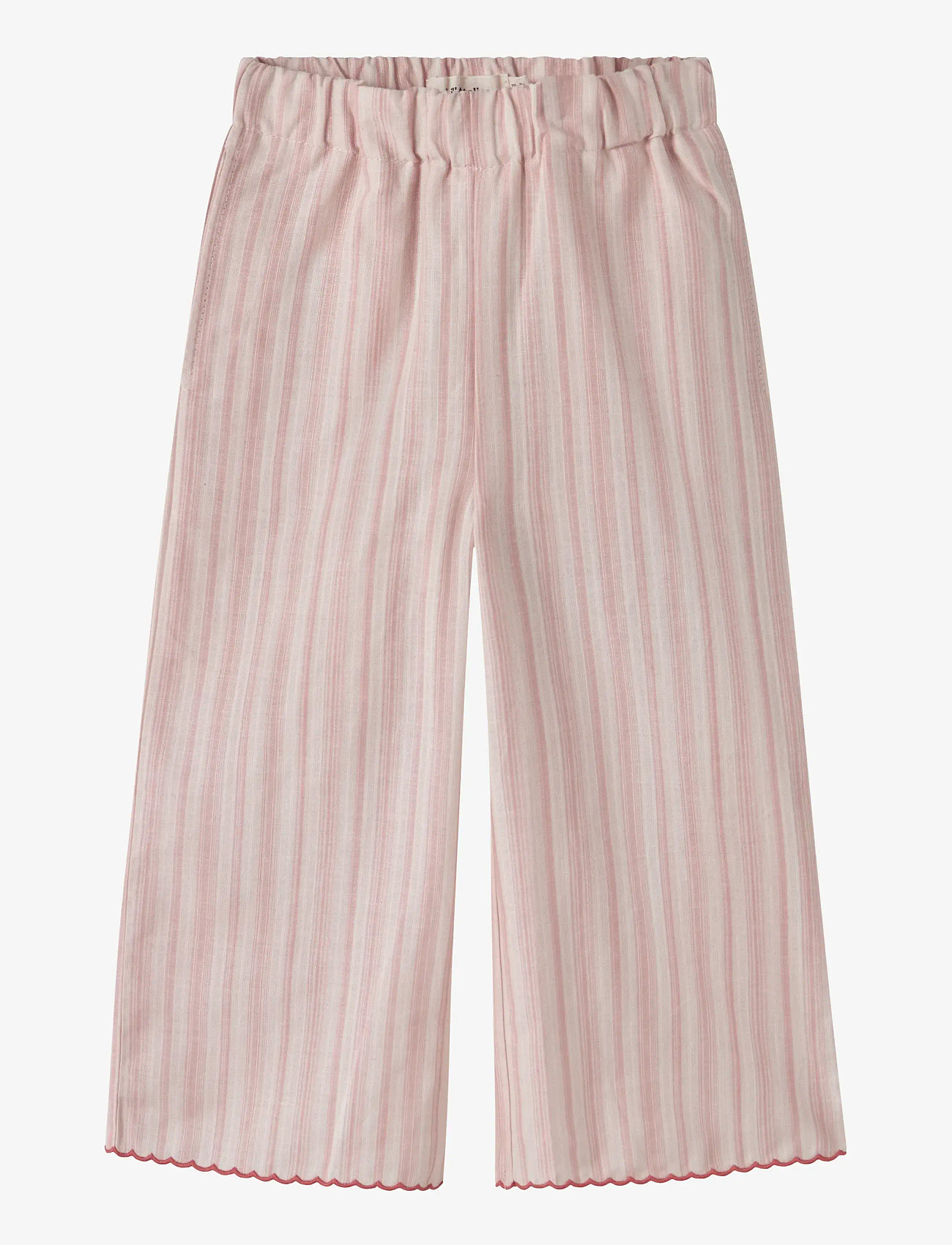 Lil'Atelier - NMFJERA WIDE PANT LIL - babybukser - morganite - 0