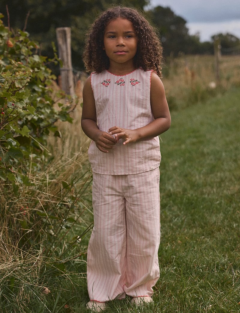 Lil'Atelier - NMFJERA WIDE PANT LIL - babybukser - morganite - 3