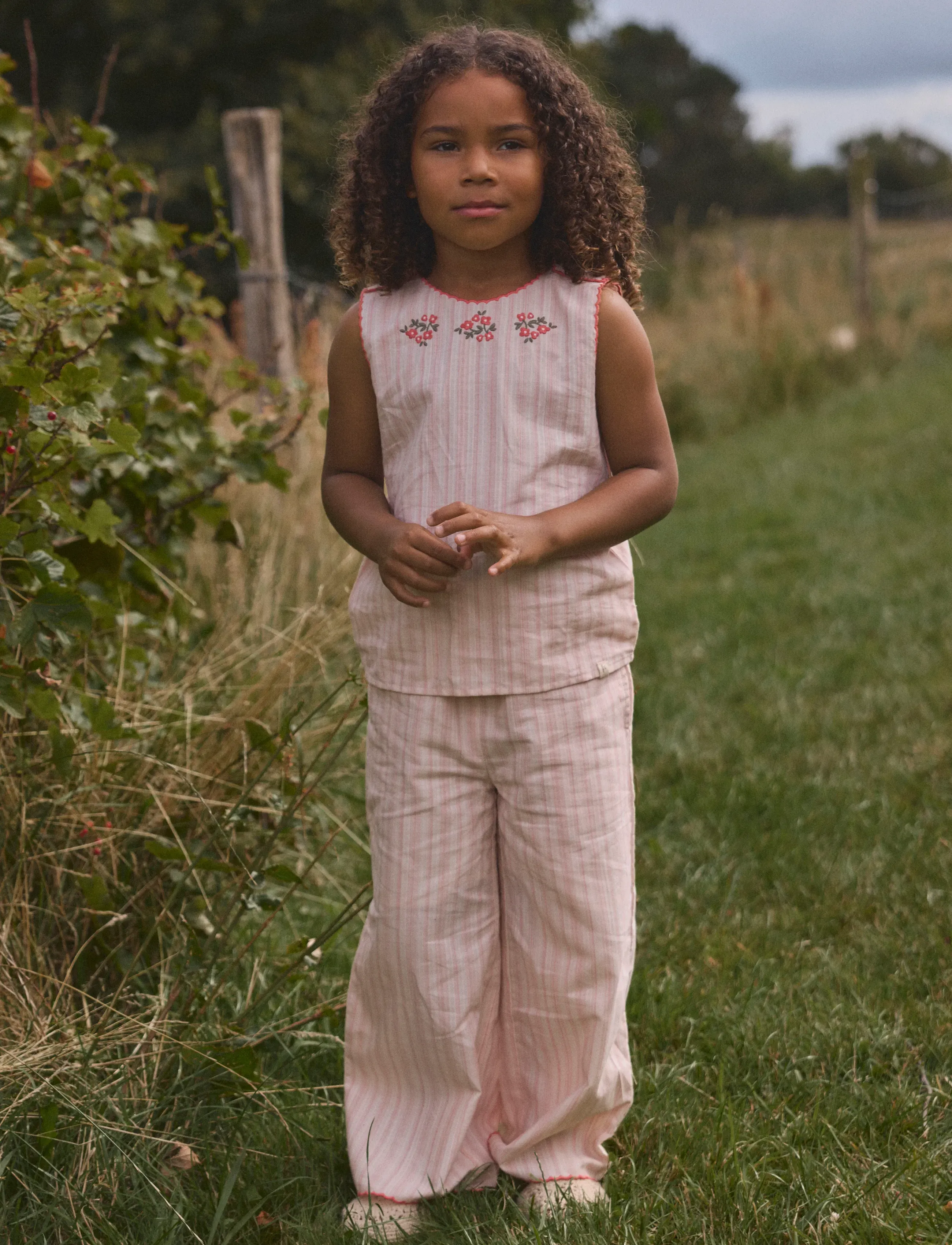 Lil'Atelier - NMFJERA WIDE PANT LIL - babybukser - morganite - 3