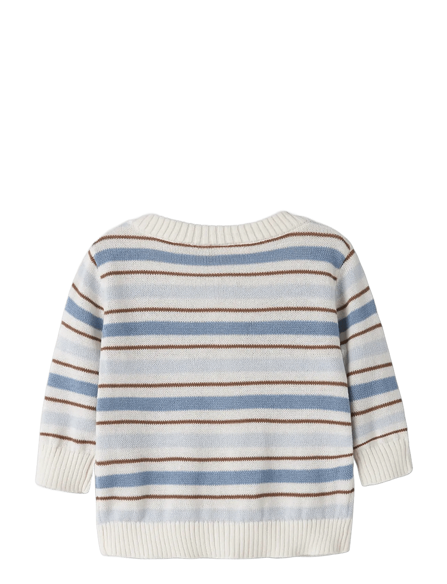 Lil'Atelier - NBMHITO LS KNIT CARD LIL - cardigans - coconut milk - 1