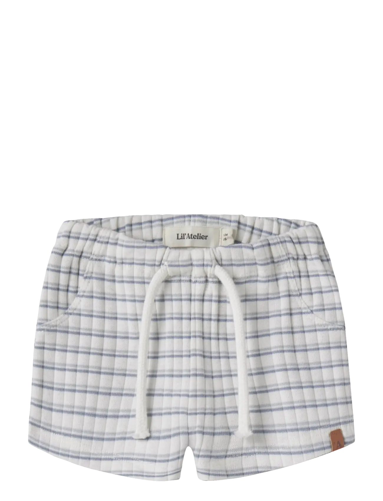 Lil'Atelier NBMHALDUR LOOSE SHORTS LIL - Underdele - COCONUT MILK / blue