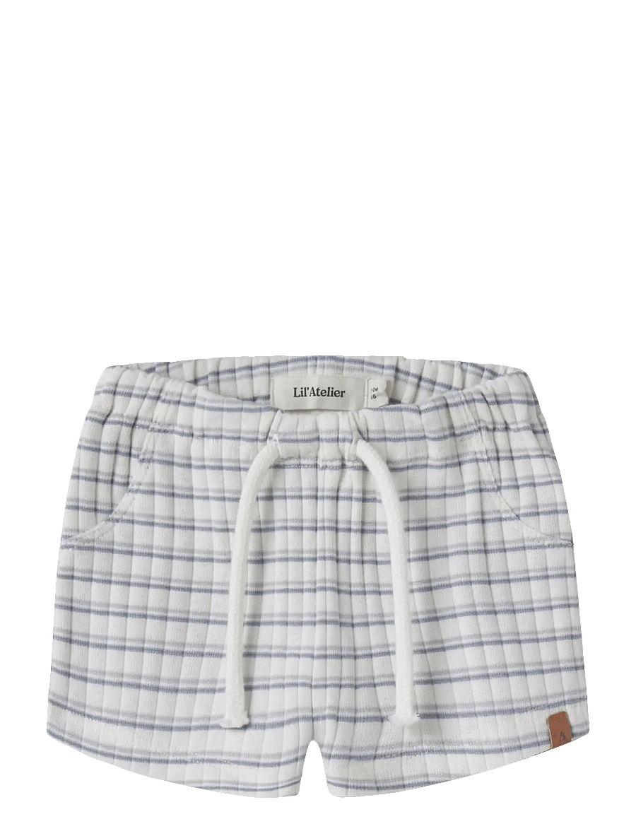Lil'Atelier - NBMHALDUR LOOSE SHORTS LIL - casual korte broeken - coconut milk - 0