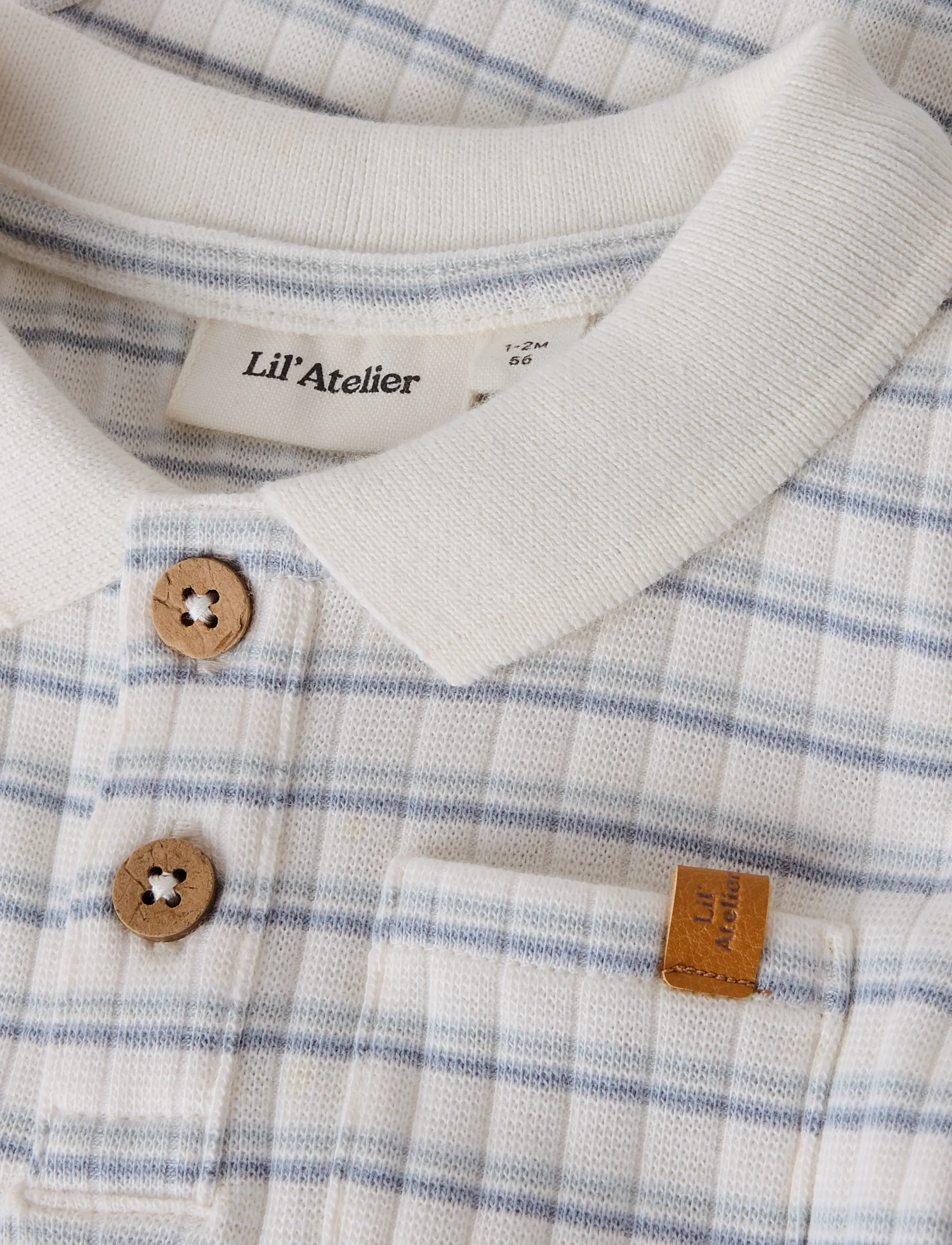 Lil'Atelier - NBMHALDUR SS SLIM BODY LIL - kortermede heldresser - coconut milk - 2