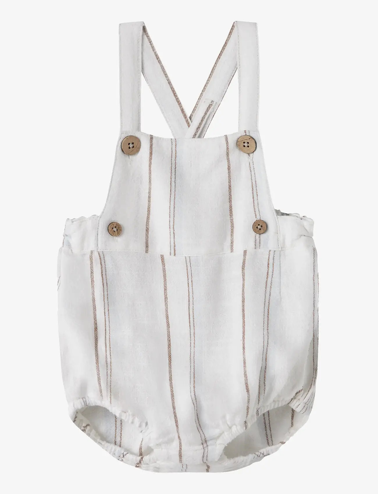 Lil'Atelier - NBMJERAN LOOSE ROMBER LIL - buksedragter - coconut milk - 0