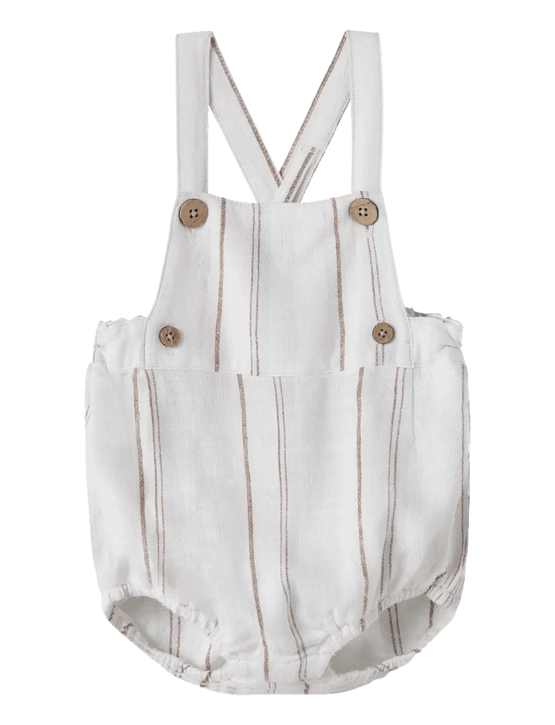 Lil'Atelier - NBMJERAN LOOSE ROMBER LIL - buksedragter - coconut milk - 0